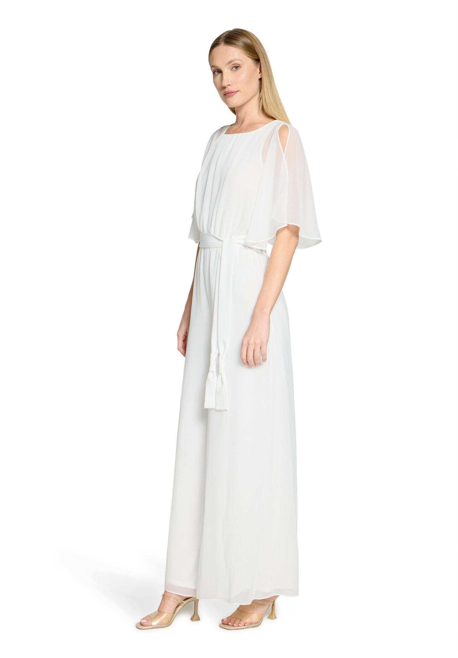 Vera Mont Overall Damen mit Bindegürtel (1-tlg) Design