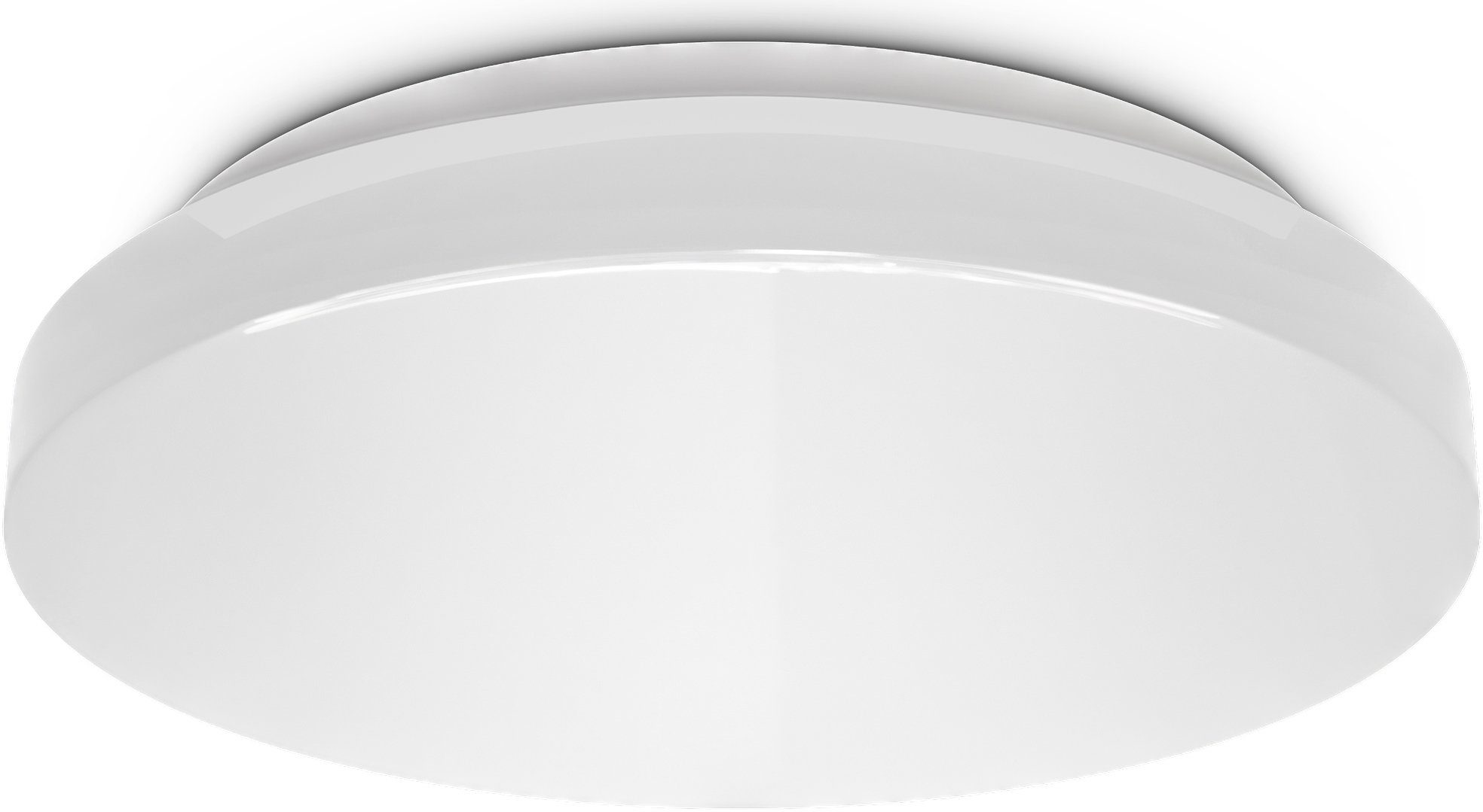 B.K.Licht LED IP44, weiß Modul LED 1800lm LED inkl. Neutralweiß, Deckenleuchte, Bad, Deckenlampe, 4000K, integriert, Watt fest 18