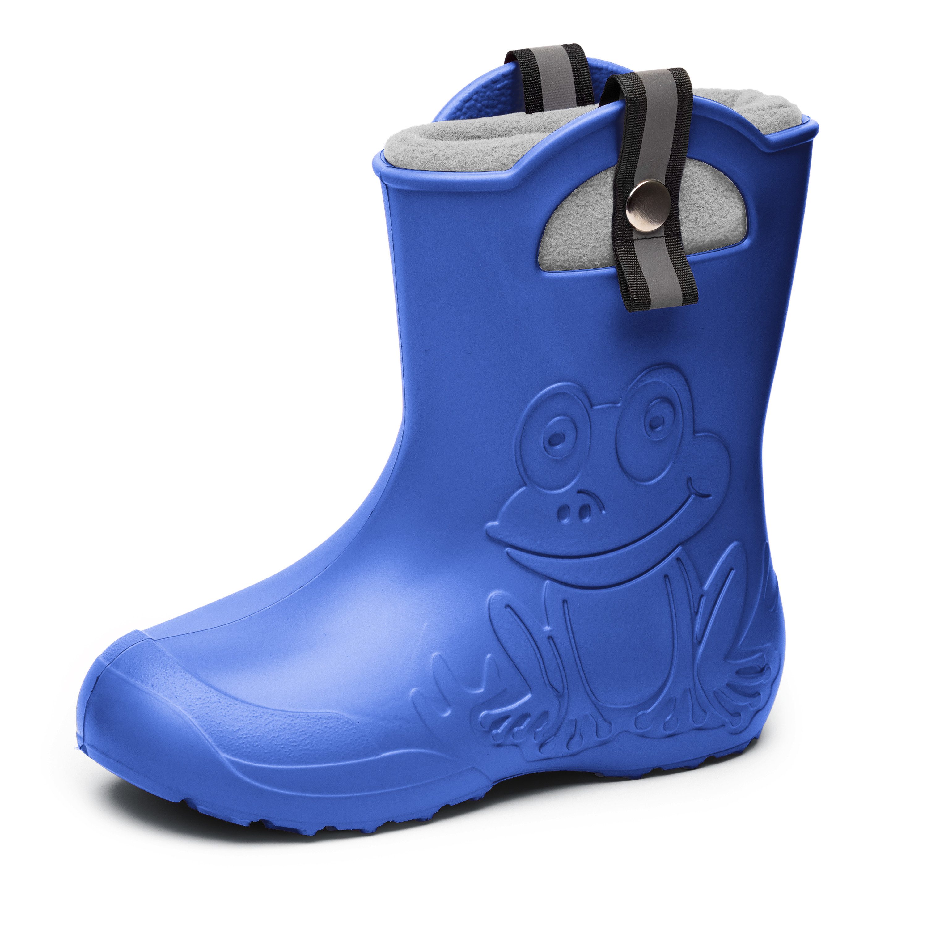 Ladeheid Kinder Federleichte Gummistiefel Thermo mit Fütterung LA-CA-Frog245 Gummistiefel