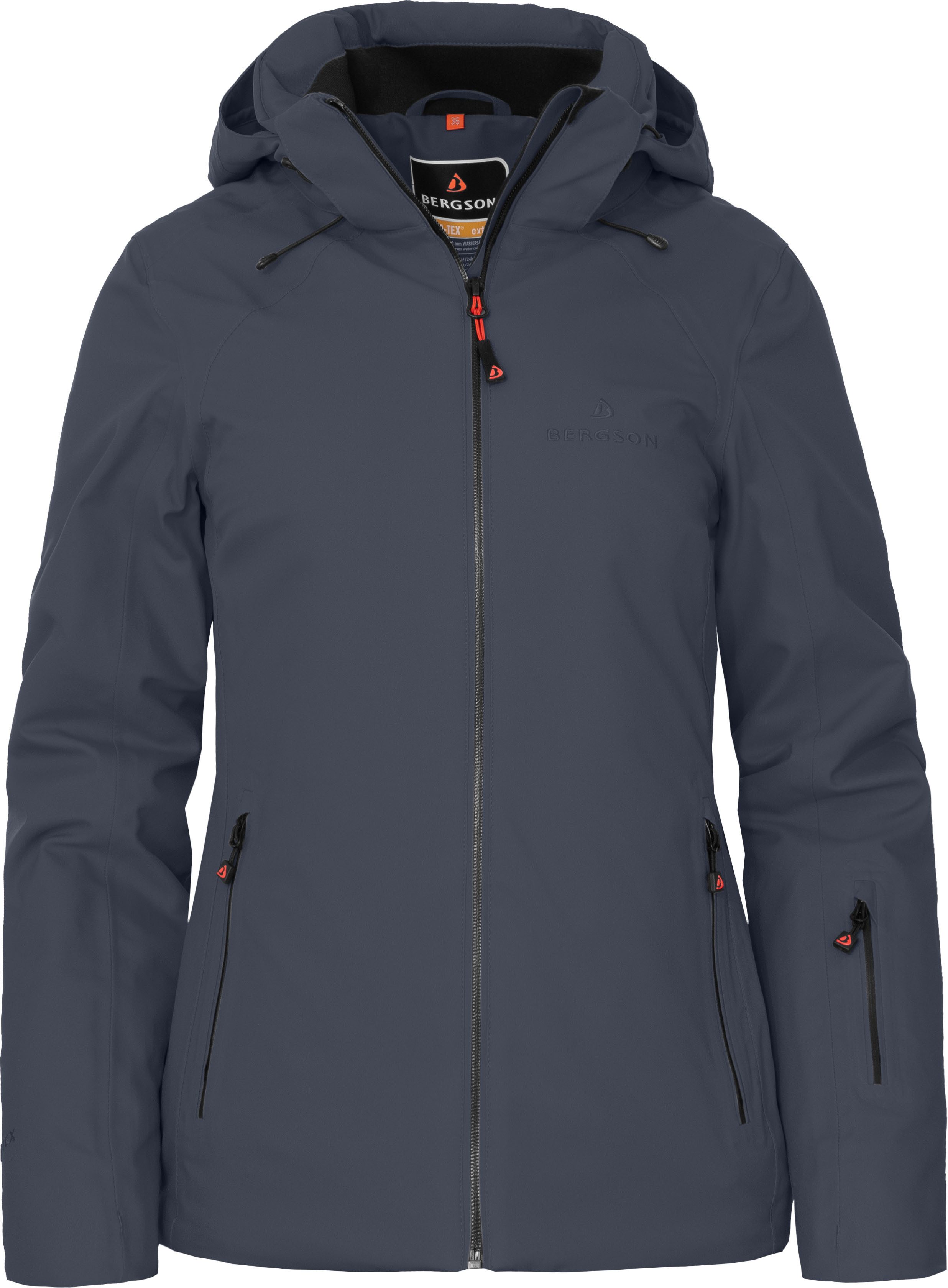 Bergson Regenjacke RANUA Damen Skijacke & Winterjacke, wattiert, recycelt, günstig online kaufen