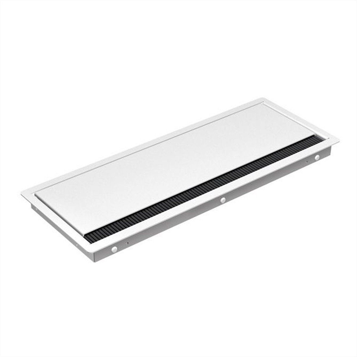 Bachmann CONI COVER Einbaurahmen Large Einbau-Tischsteckdosenleiste, 911.501