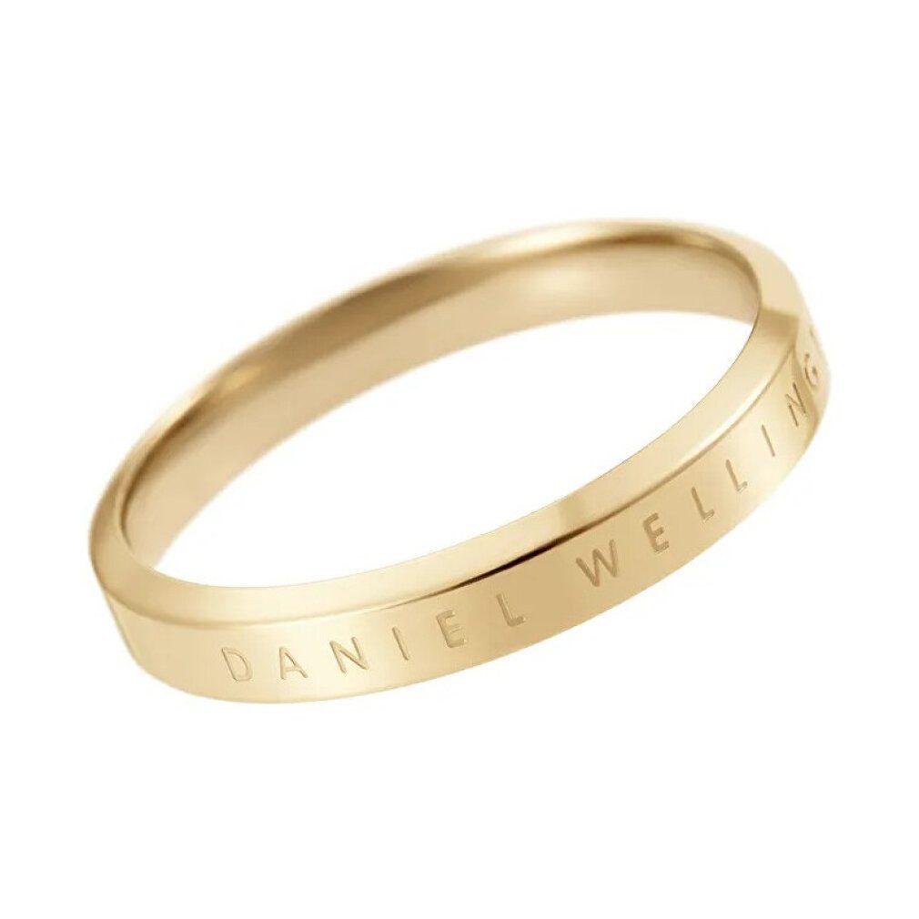 Daniel Wellington Fingerring Originální pozlacený prsten Classic DW0040007 - Circuit: 50 mm