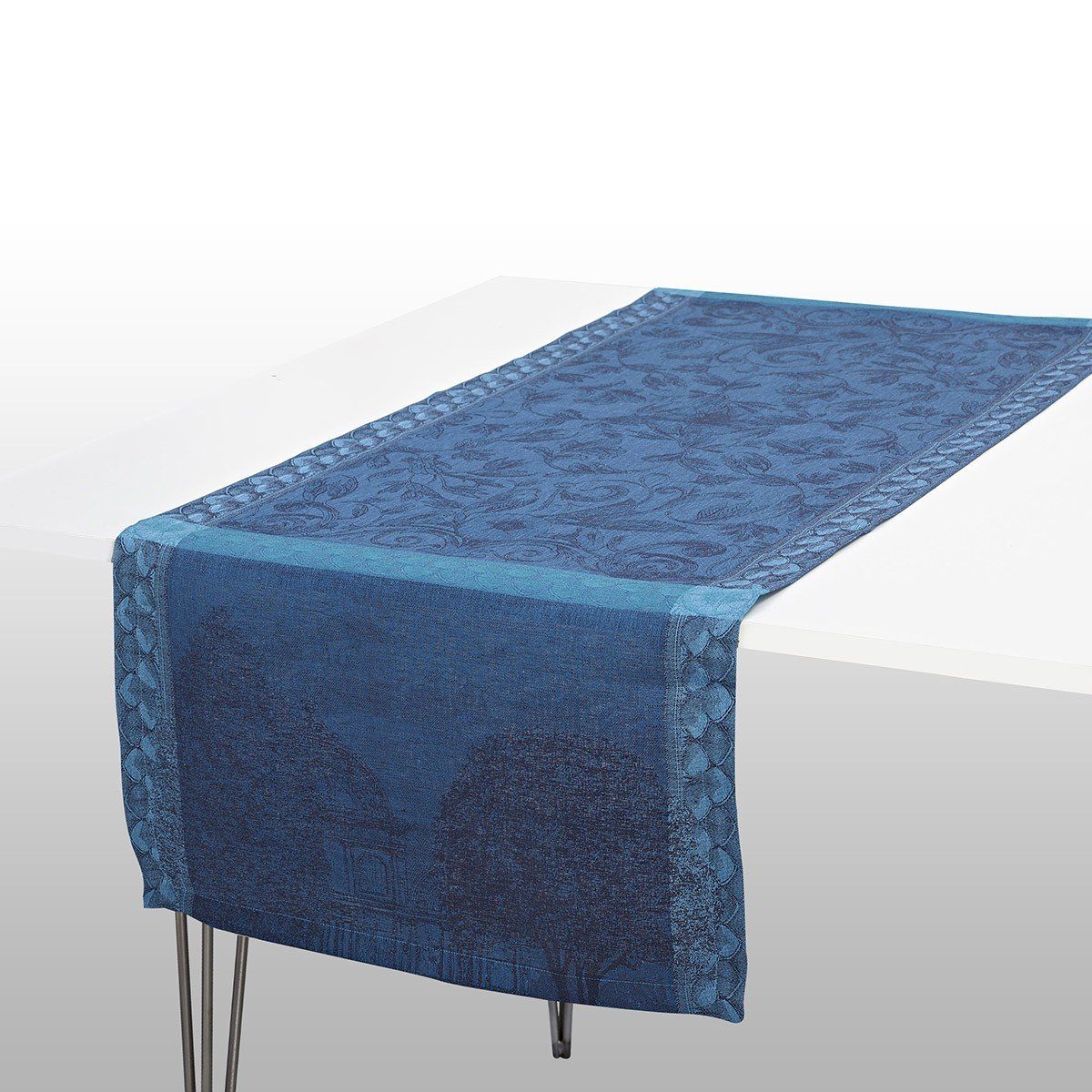 Le Jacquard Francais Tischläufer Tischläufer Symphonie Baroque Crepuscule 50x150 cm, jacquard-gewebt