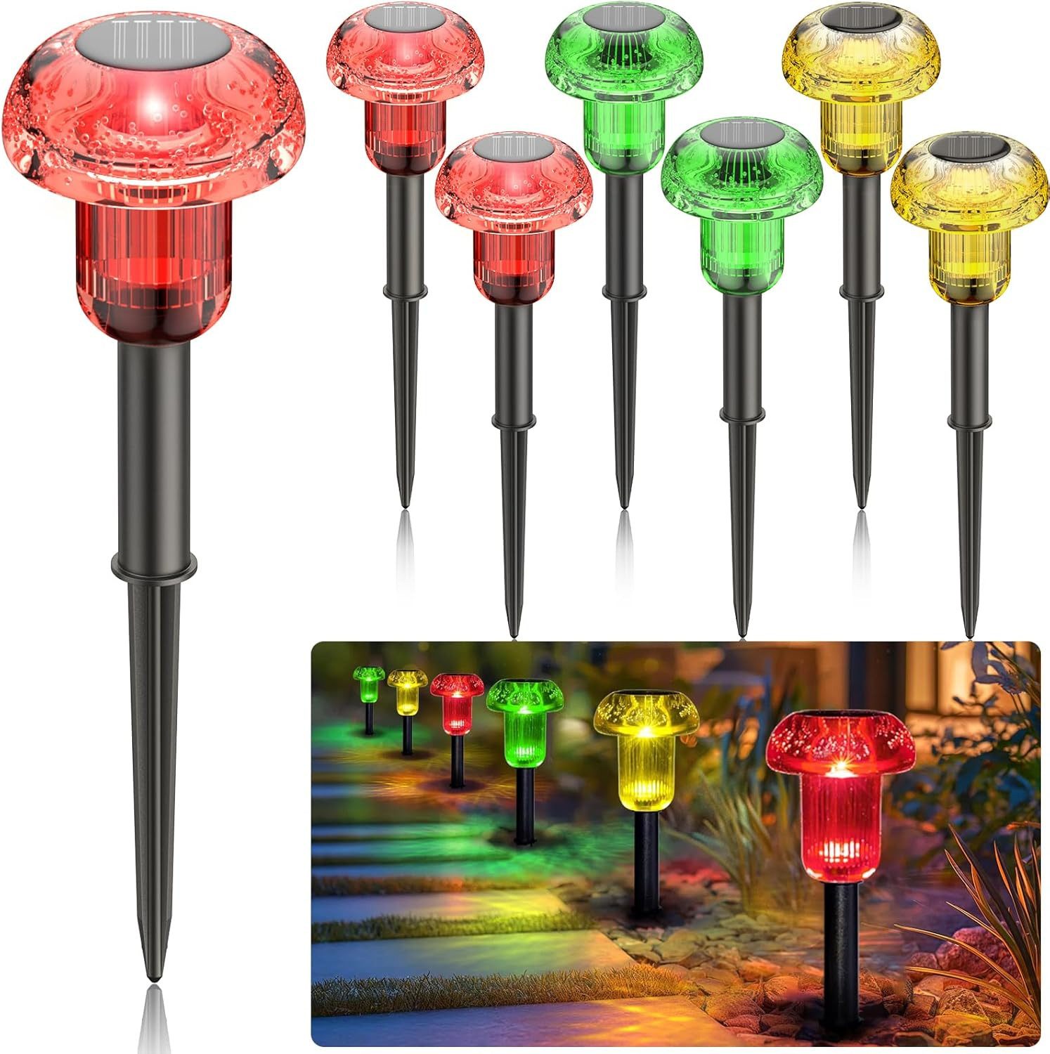 BlingBin LED Solarleuchte Solarlampe für Außen, günstig online kaufen