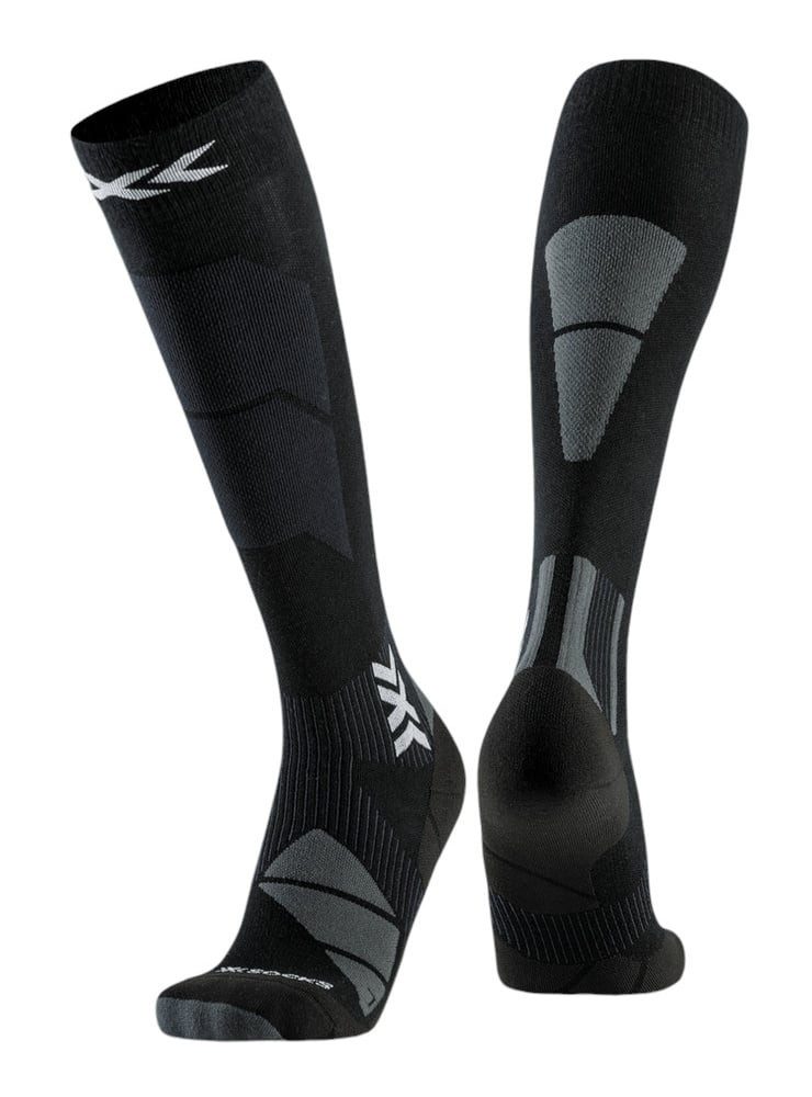 X-Socks Skisocken Ski Perform Merino OTC schwarz/grau Herren - 1 Paar