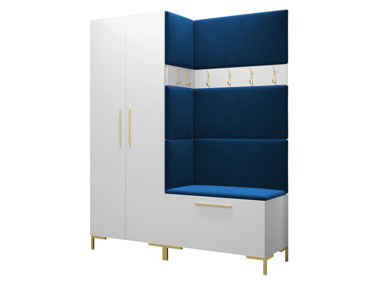 MIRJAN24 Garderoben-Set Zilion I, (Komplett-Set, Drehtürenschrank, günstig online kaufen