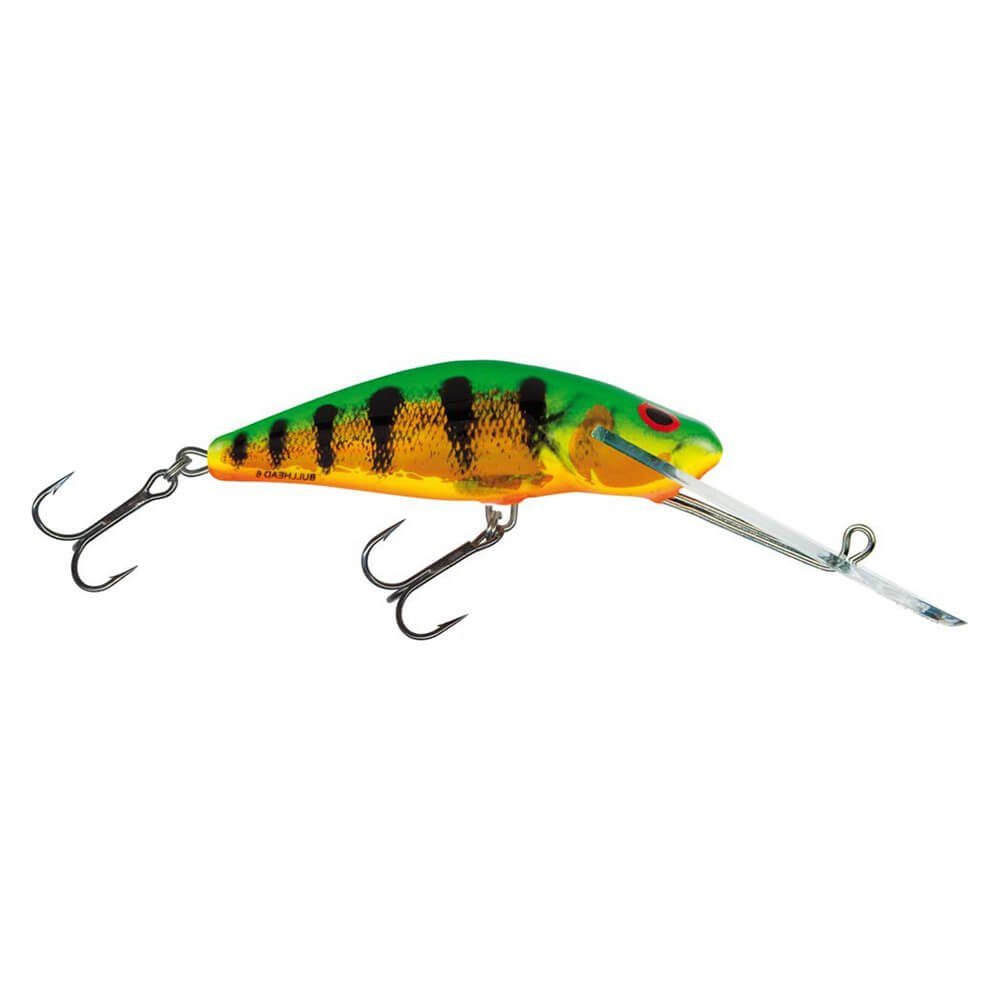 Holographic Kunstköder (1-St) Salmo Tiger, Salmo Bullhead HFT Fire Wobbler