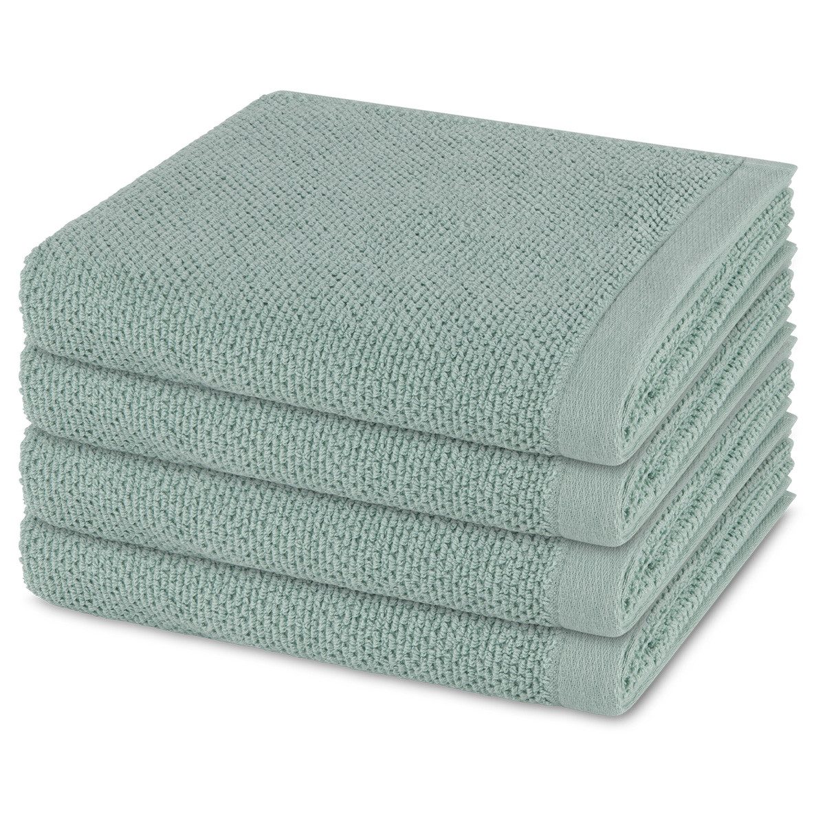 Möve Handtuch Set Bliss, Walkfrottee (Spar-Set, 4-St), 4 X Handtuch im Set - Baumwolle - Saugstark