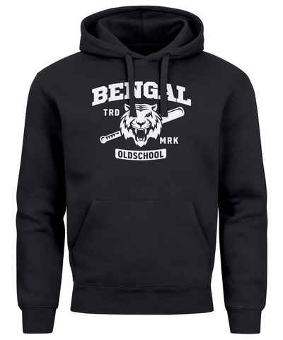 Neverless Hoodie Hoodie Herren Bengal Tiger Baseball Sport USA Print Aufdruck Fashion Streetstyle Neverless®