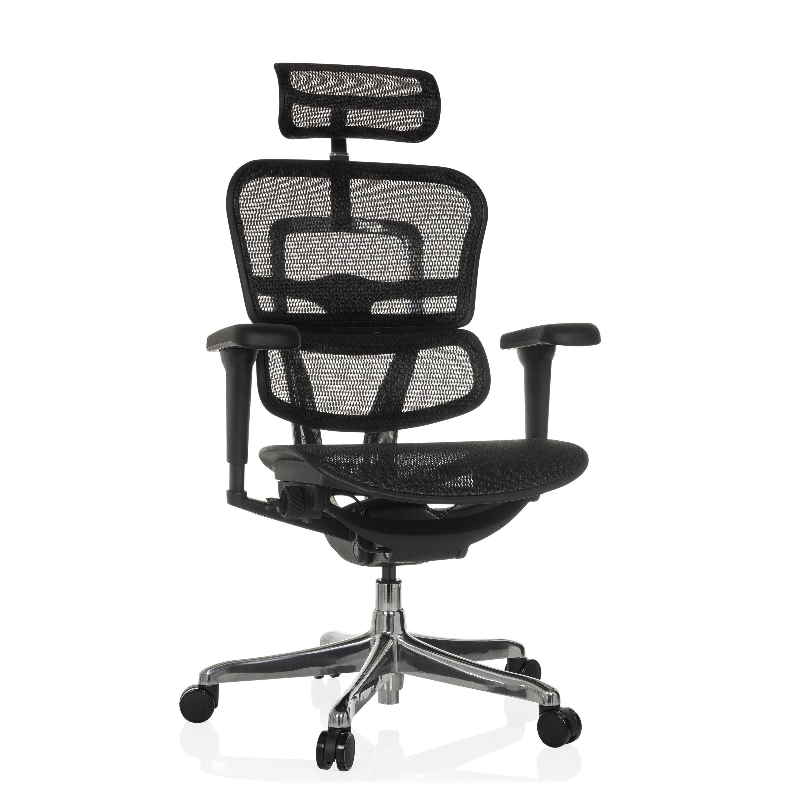 hjh OFFICE Drehstuhl Luxus Chefsessel ERGOHUMAN ULTRA GEN2 Netzstoff (1 St), Profi Bürostuhl Schreibtischstuhl ergonomisch