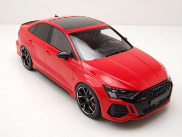 MCG Modellauto Audi RS3 Limousine 2022 rot Modellauto 1:18 MCG, Maßstab 1:18