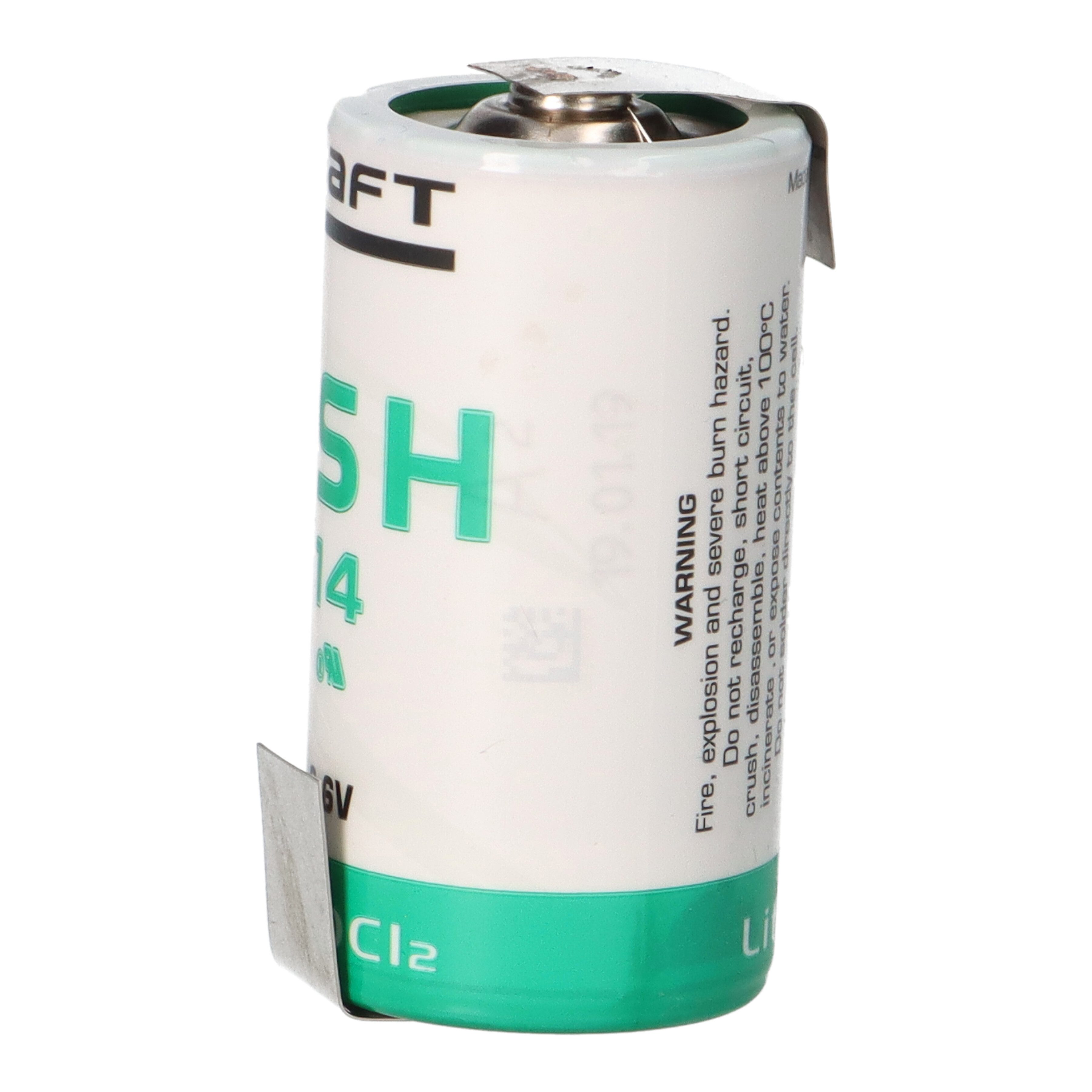 Saft Saft Lithium 3,6V Batterie Baby-C LSH 14 Z-Lötfahne Batterie