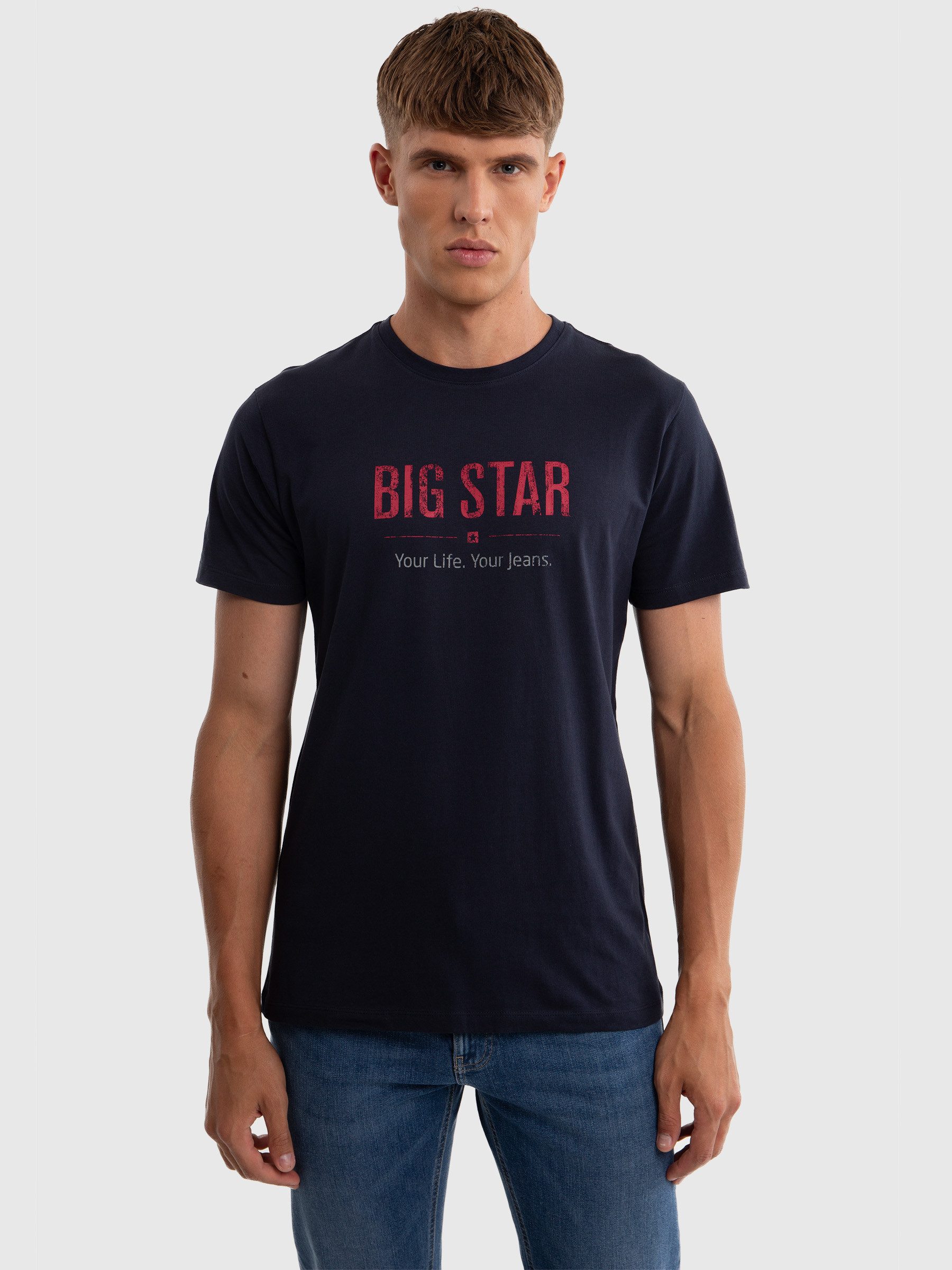 BIG STAR T-Shirt BRUNO marine