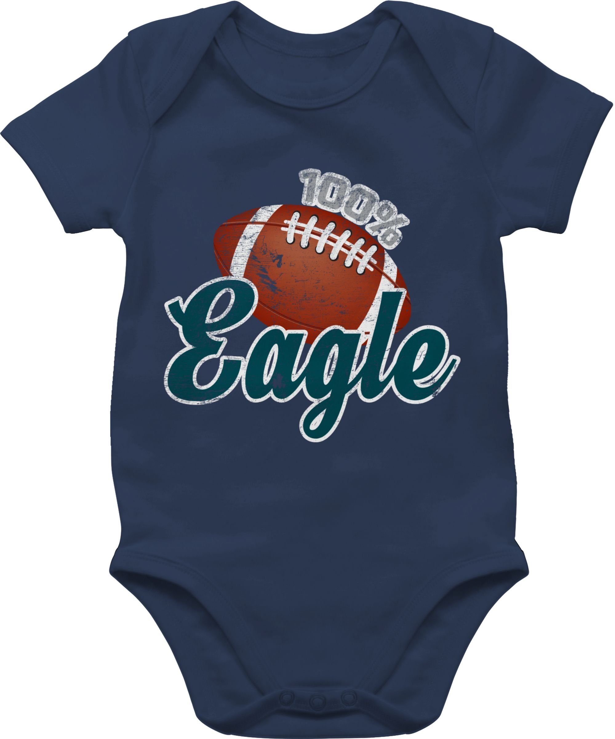 Bewegung Shirtracer Eagle Blau & 100% Sport 2 Baby Navy Shirtbody