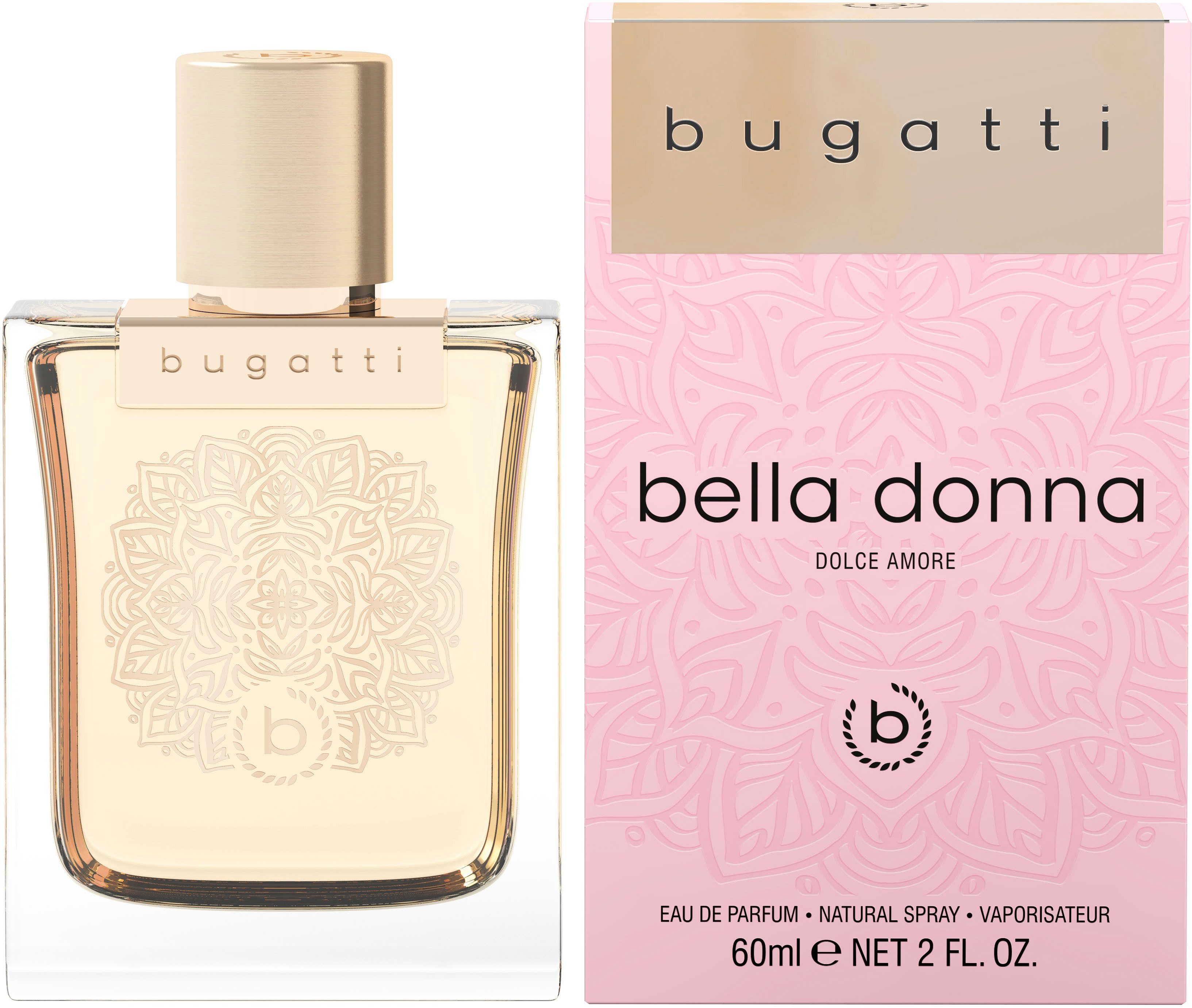 bugatti Eau de Parfum BELLA DOLCE AMORE, EDP, 60ml