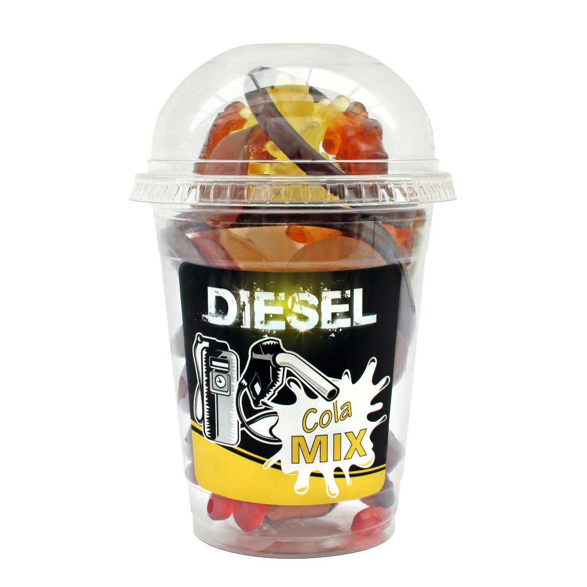 Snack Service Süßigkeit, Snack Service Cola MIX Diesel Becher Cola Fruchtgummi Mischung 200g