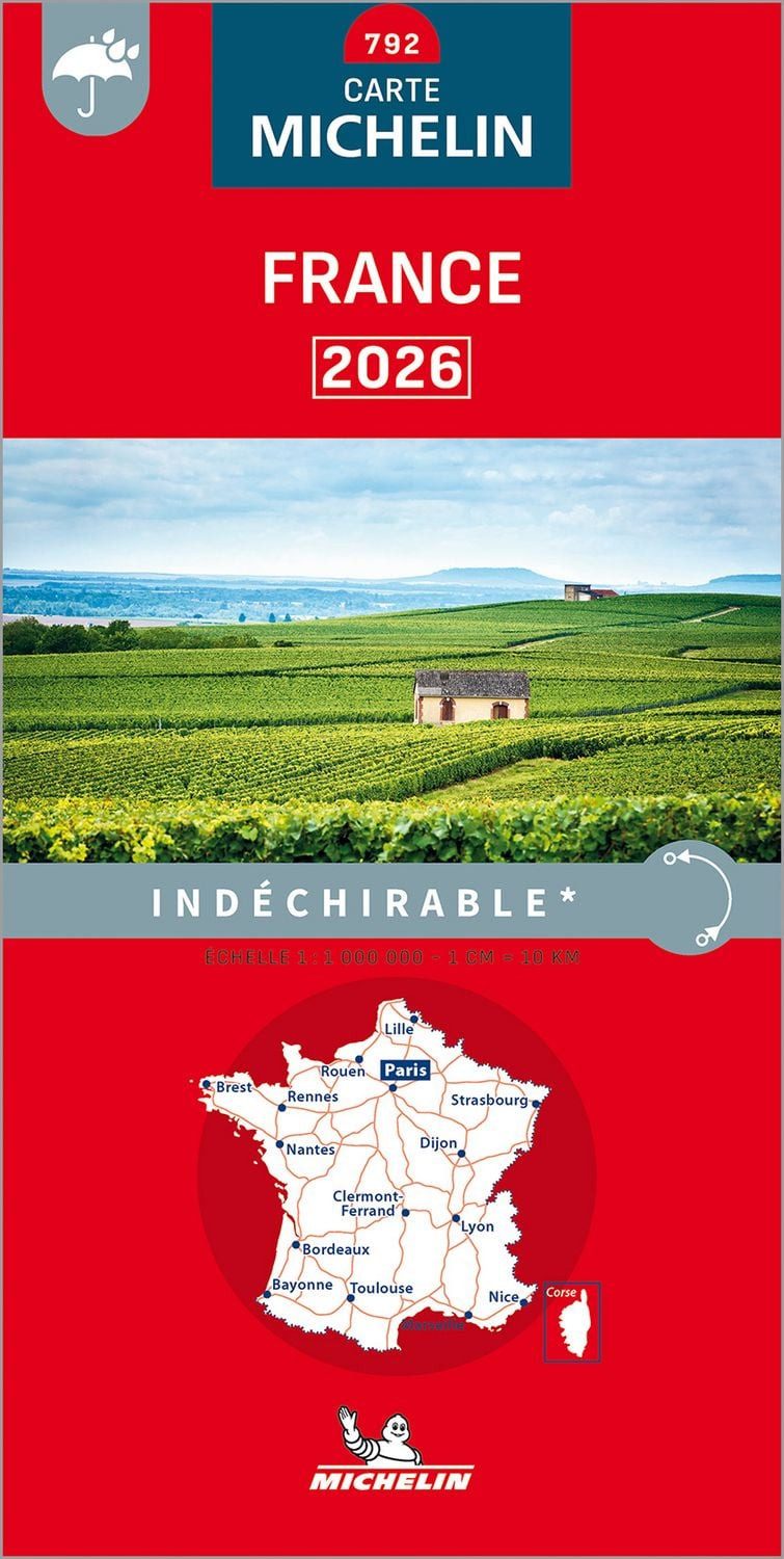Michelin Frankreich 2026 (widerstandsfähig) / Collectif Michelin