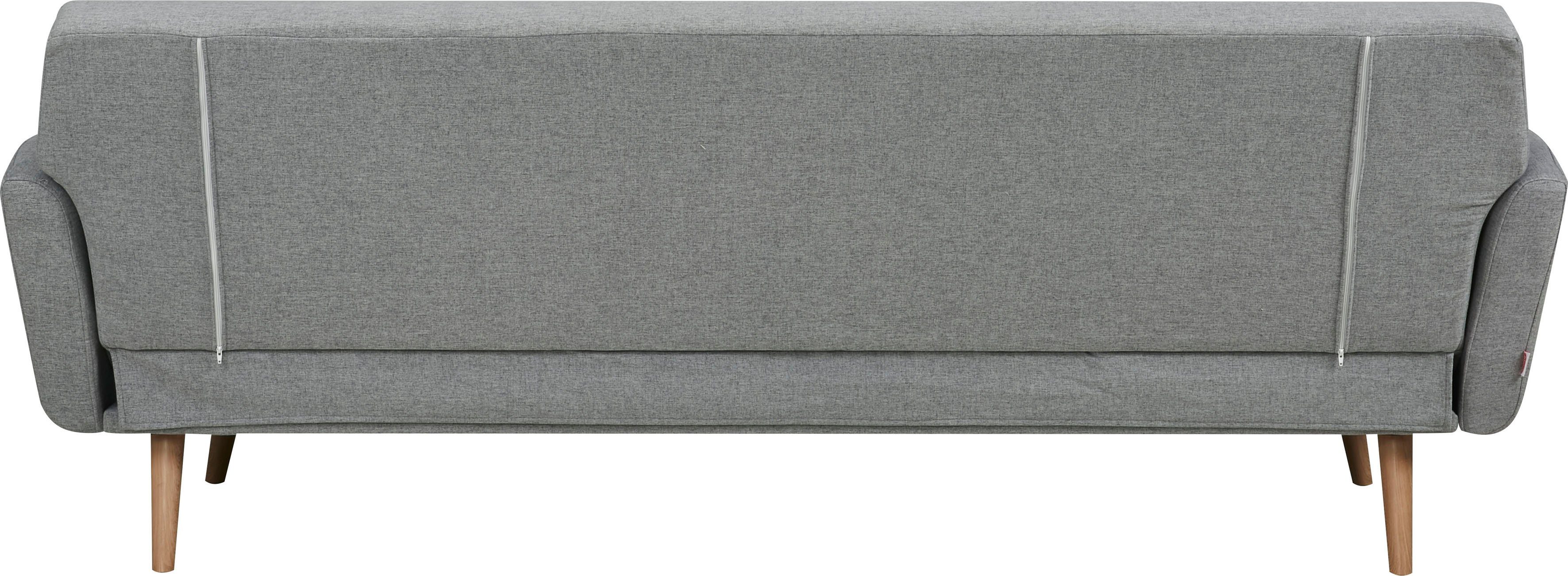 SalesFever Schlafsofa Komfortables Sofa zum Entspannen, Knopfheftung an der Rückenfläche