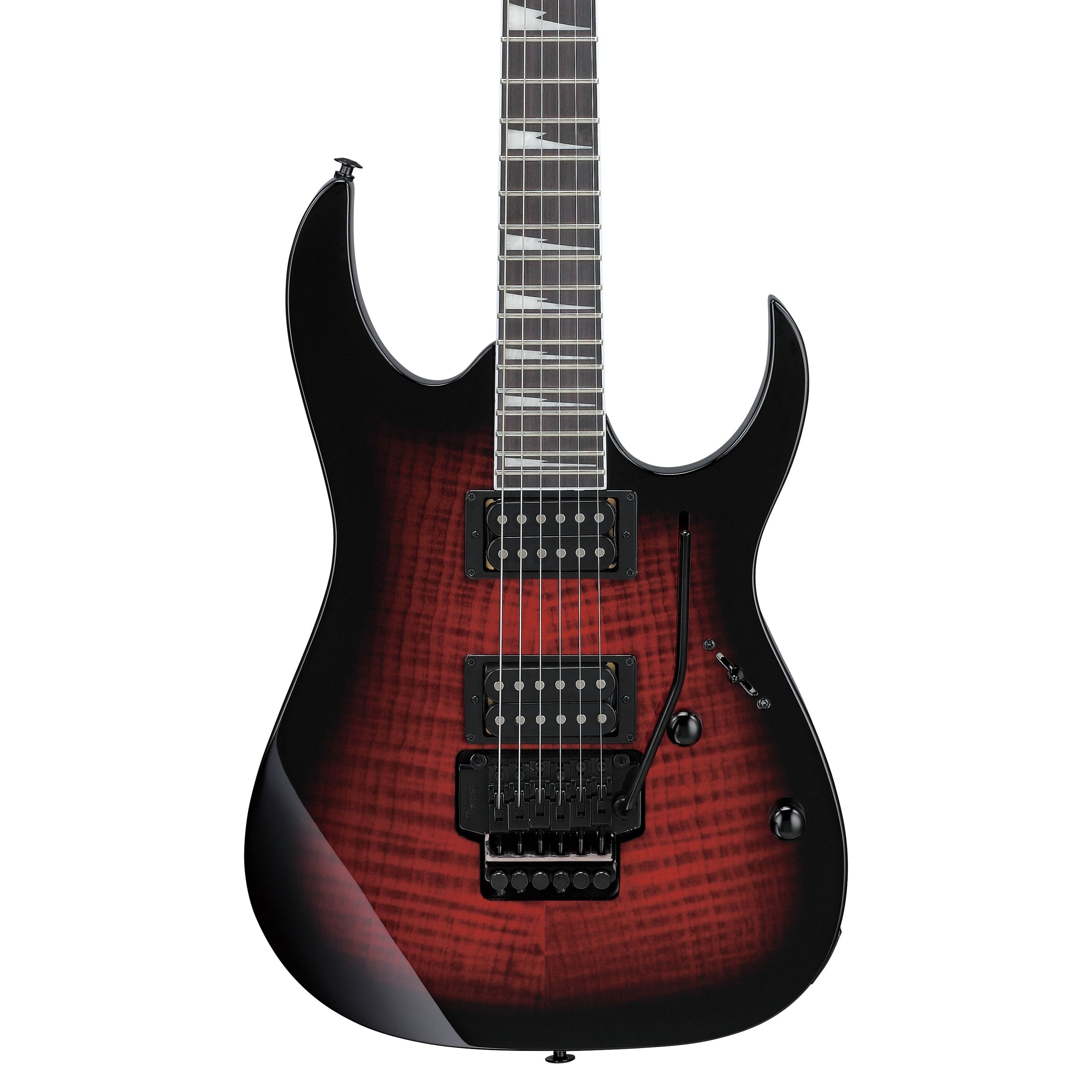 Ibanez E-Gitarre, E-Gitarren, Ibanez Modelle, Gio GRG320FA-TRB Transparent Red Burst - E-Gitarre
