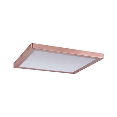 Paulmann LED Panel Atria eckig 300x300mm 20W 1450lm 4000K Rosegold matt 230V Kunststoff, LED fest integriert, Neutralweiß