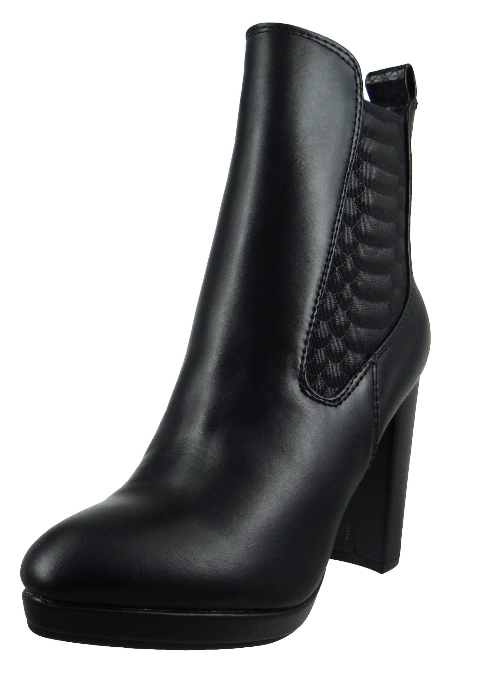 1284103 Micaiah Black Stiefelette