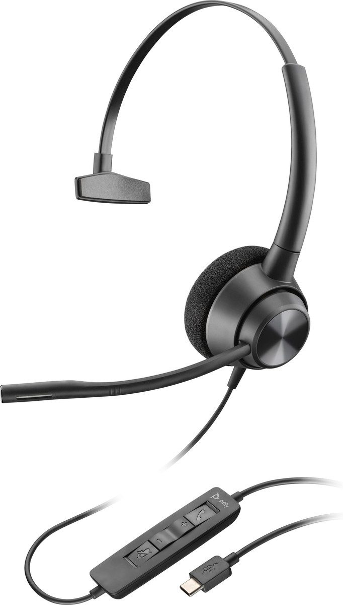 Poly Headset EncorePro 310 monaural USB-C PC-Headset