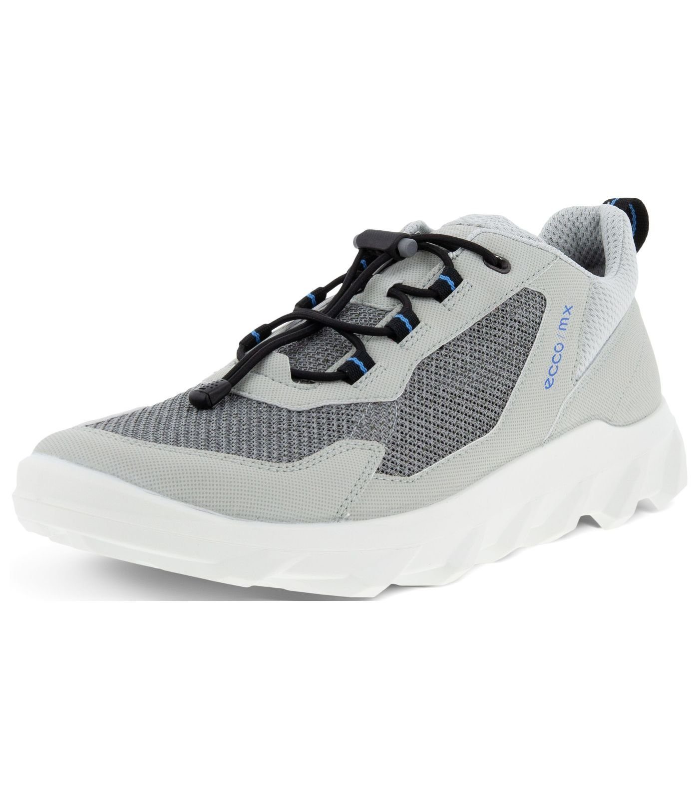 Ecco Sneaker Synthetik/Textil Sneaker Grau Silber