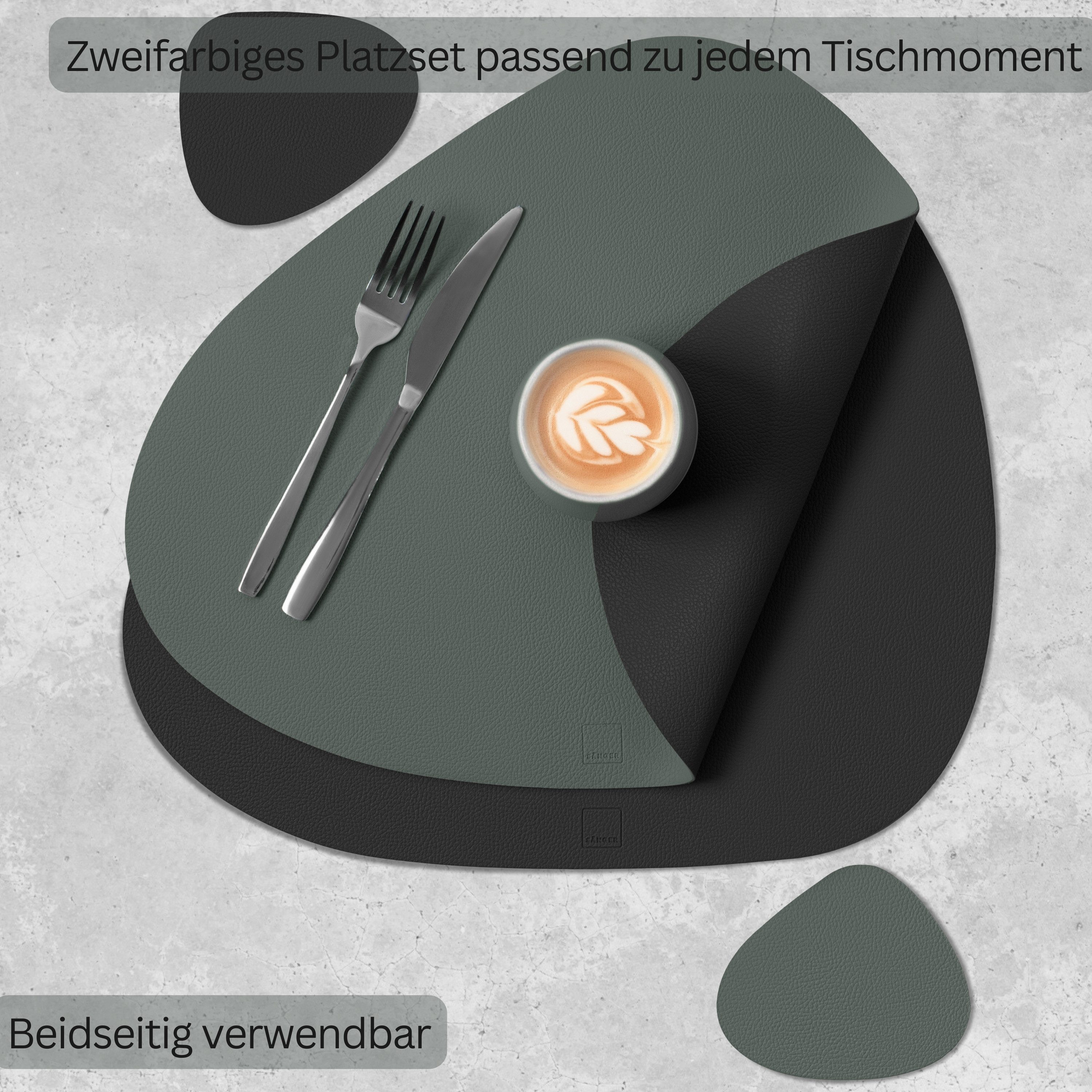 SÄNGER Platzset aus Kunstleder, (Set, 8-St., günstig online kaufen