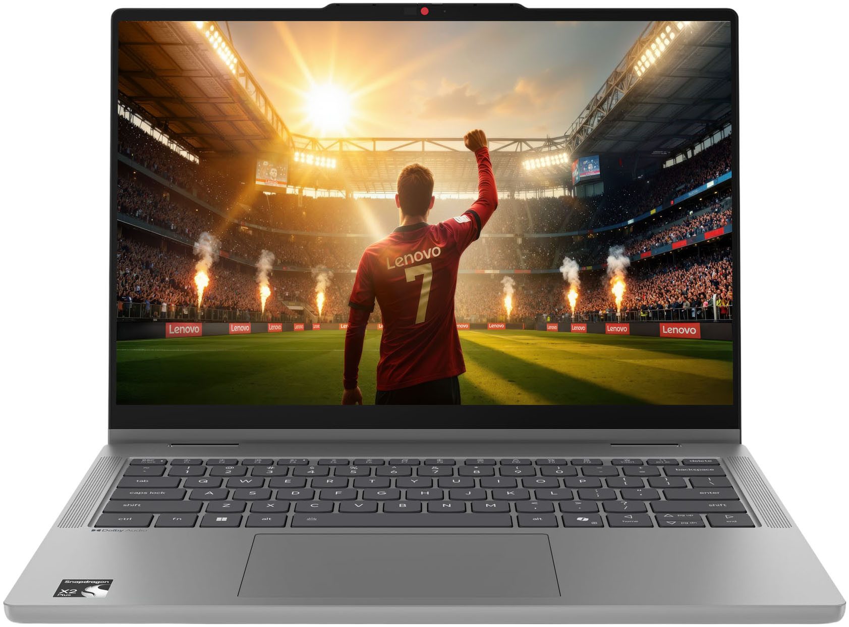 Lenovo IdeaPad 5 2in1 14Q8Y11 Convertible Notebook (35,6 cm/14 Zoll, Snapdragon X2 Plus X2P-42-100, Adreno, 16 GB, 512 GB SSD)
