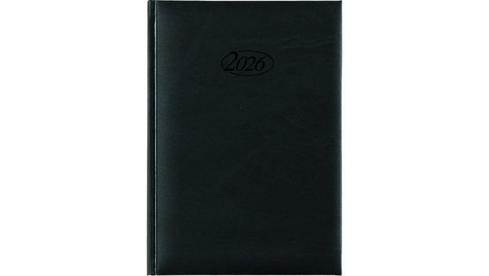 STYLEX Terminkalender Stylex Buchkalender 2027 DIN A5 schwarz