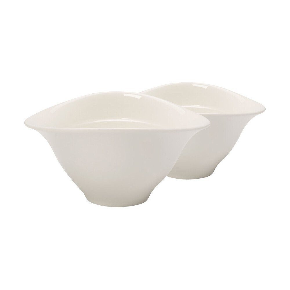 Villeroy & Boch Geschirr-Set Vapiano Suppenschale Set 2tlg. 18 x 16 cm, Premium Porcelain