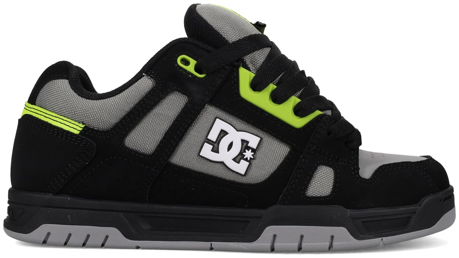 DC Shoes DC Shoes Stag Black/Grey/Lime Sneaker günstig online kaufen