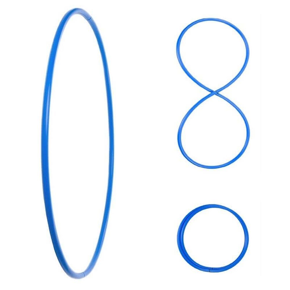 Hula-Hoop-Reifen Faltbarer Hula Hoop, HDPE-20mm, Blau, Ø105cm