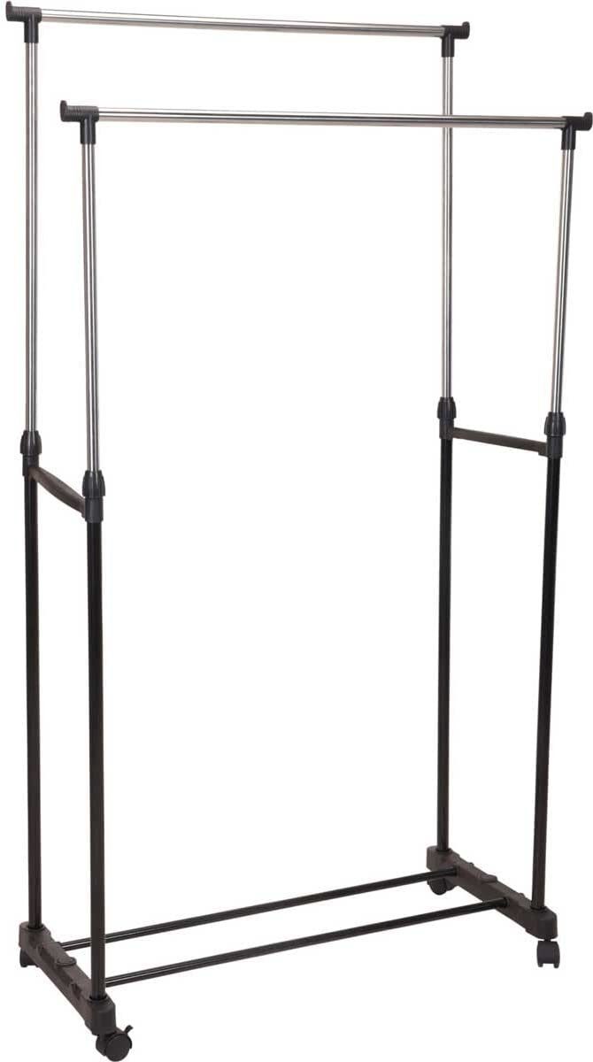 made2trade Kleiderständer STORAGE SOLUTIONS, mit 2 Stangen und Rollen, höhenverstellbar