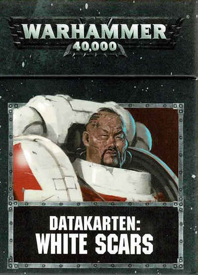 Games Workshop Spielwelt Warhammer 40,000 White Scars Datakarten (DE) 53-43