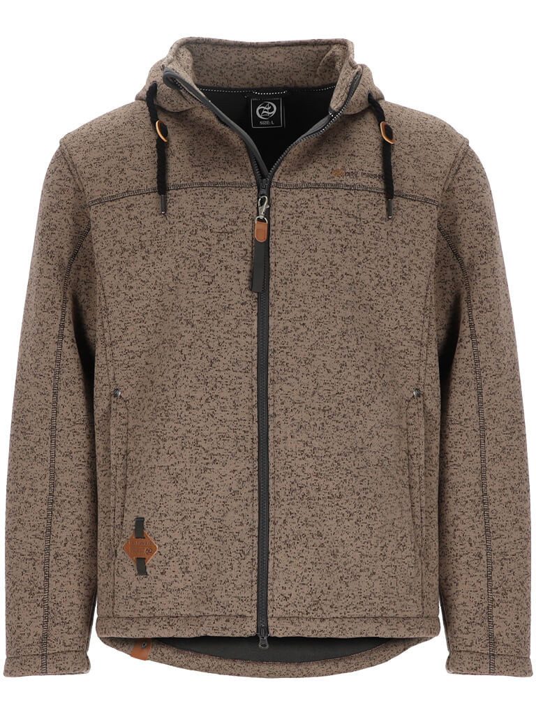 Dry Fashion Fleecejacke Herren Wollfleece-Jacke Helgoland günstig online kaufen