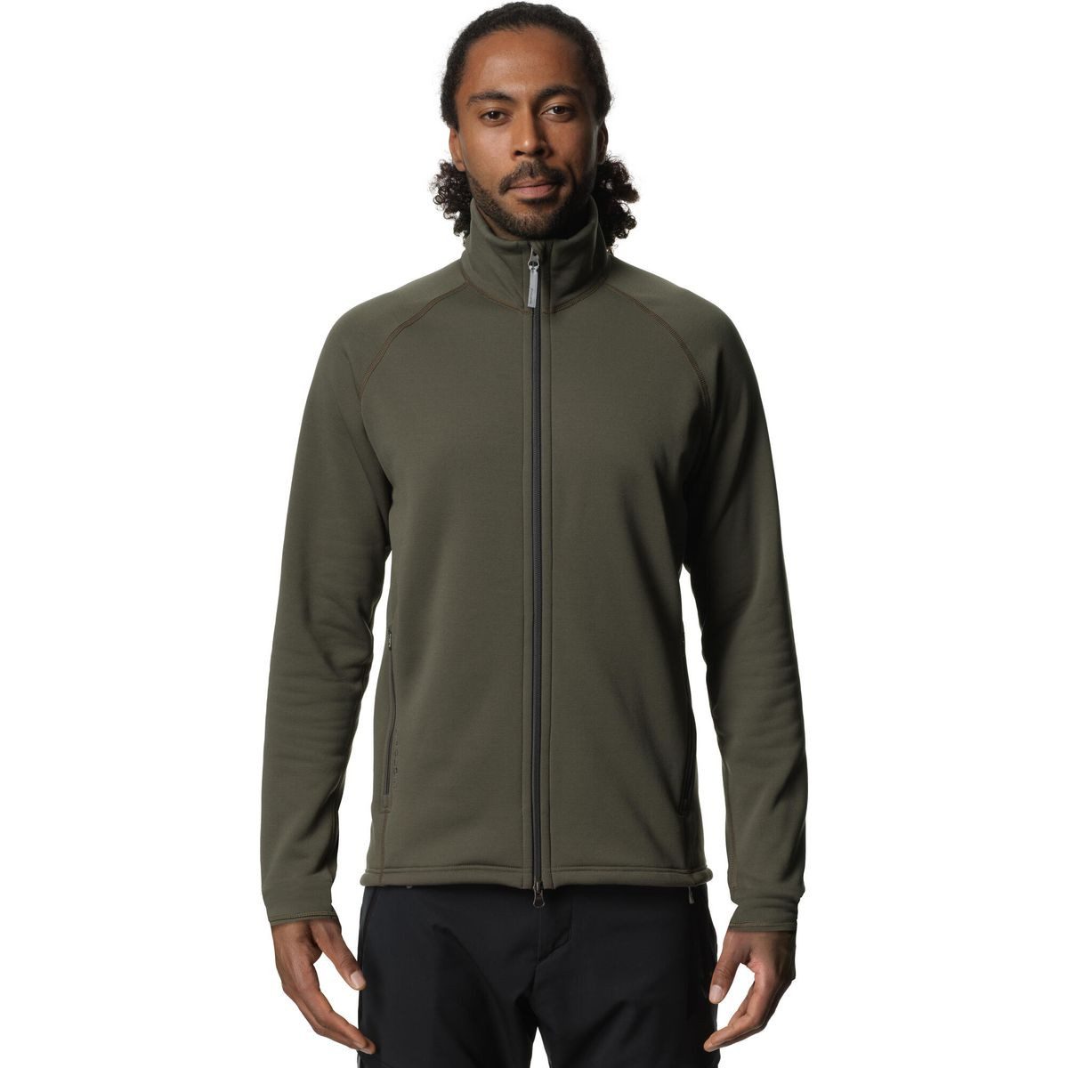 Houdini Fleecejacke M's Power Up Jacket Vielseitige Fleecejacke mit hohem Kragen, ideal für Layering und
