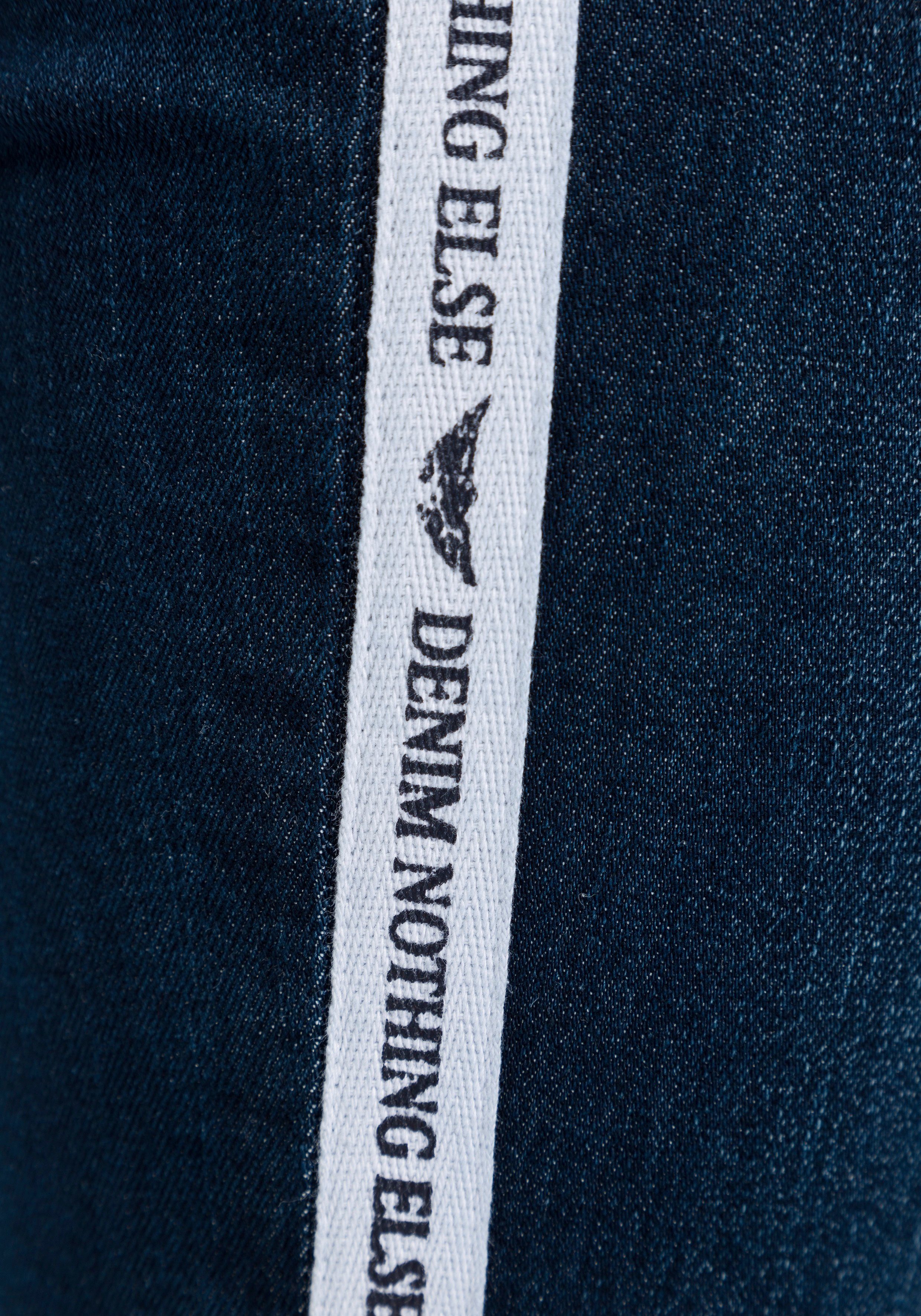 Arizona Slim-fit-Jeans High Waist coolem mit Seitenstreifen