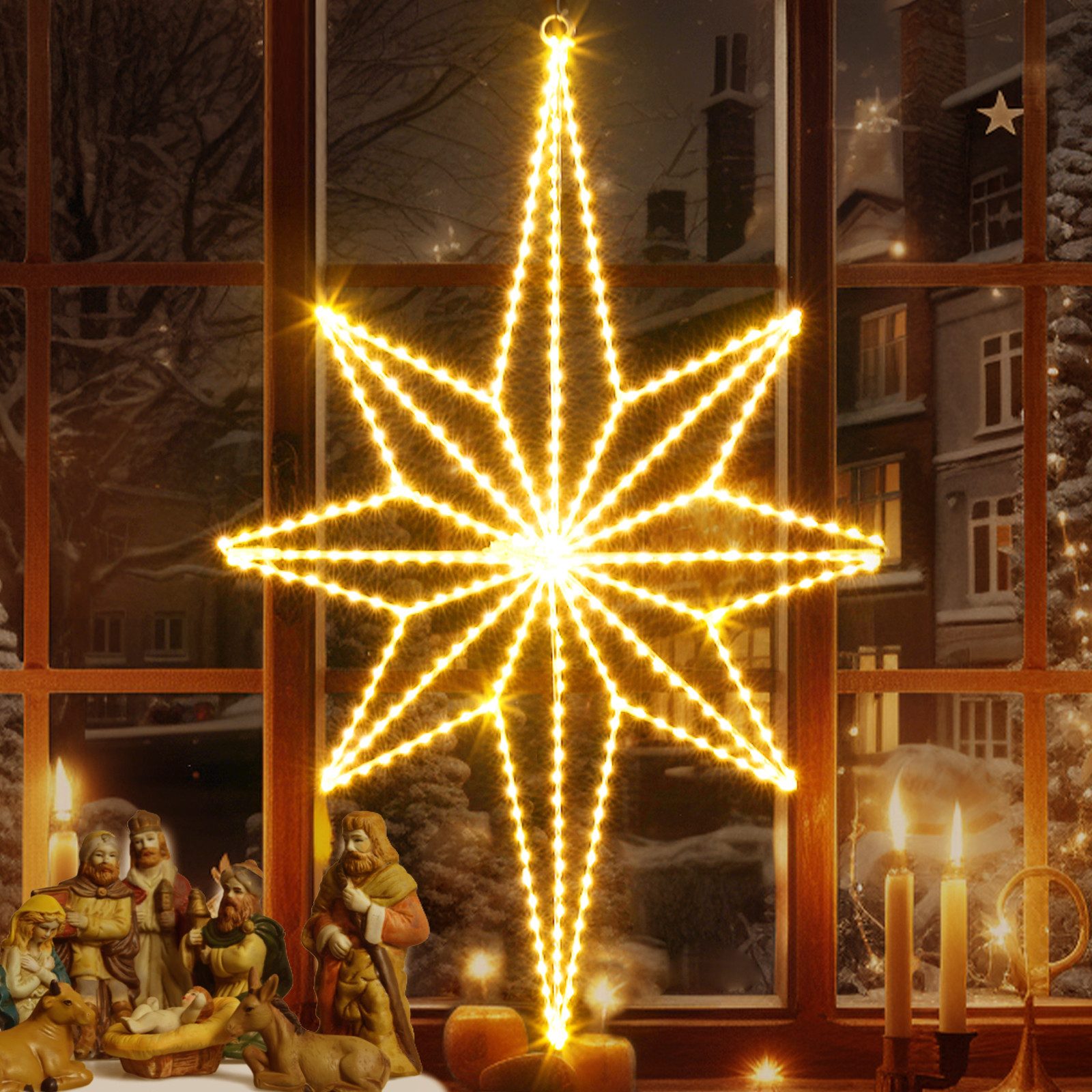 Elegear LED-Lichterkette LED Dekolicht Weihnachtsengel mit günstig online kaufen