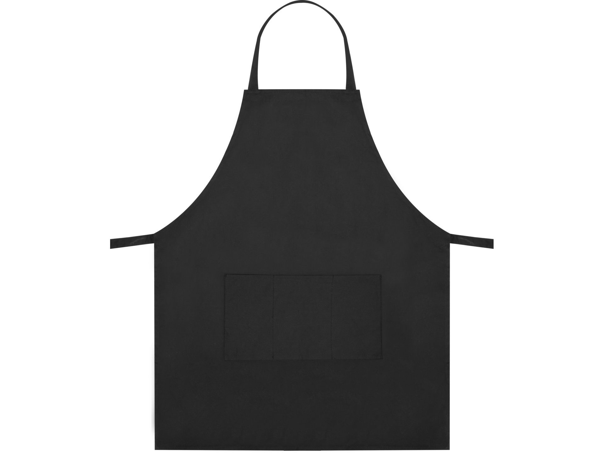 TRIZERATOP Grillschürze Grillschürze aus Baumwolle mit Taschen, schwarz 85 x 68 cm, (Grillschürze aus Baumwolle mit Taschen, schwarz 85 x 68 cm)