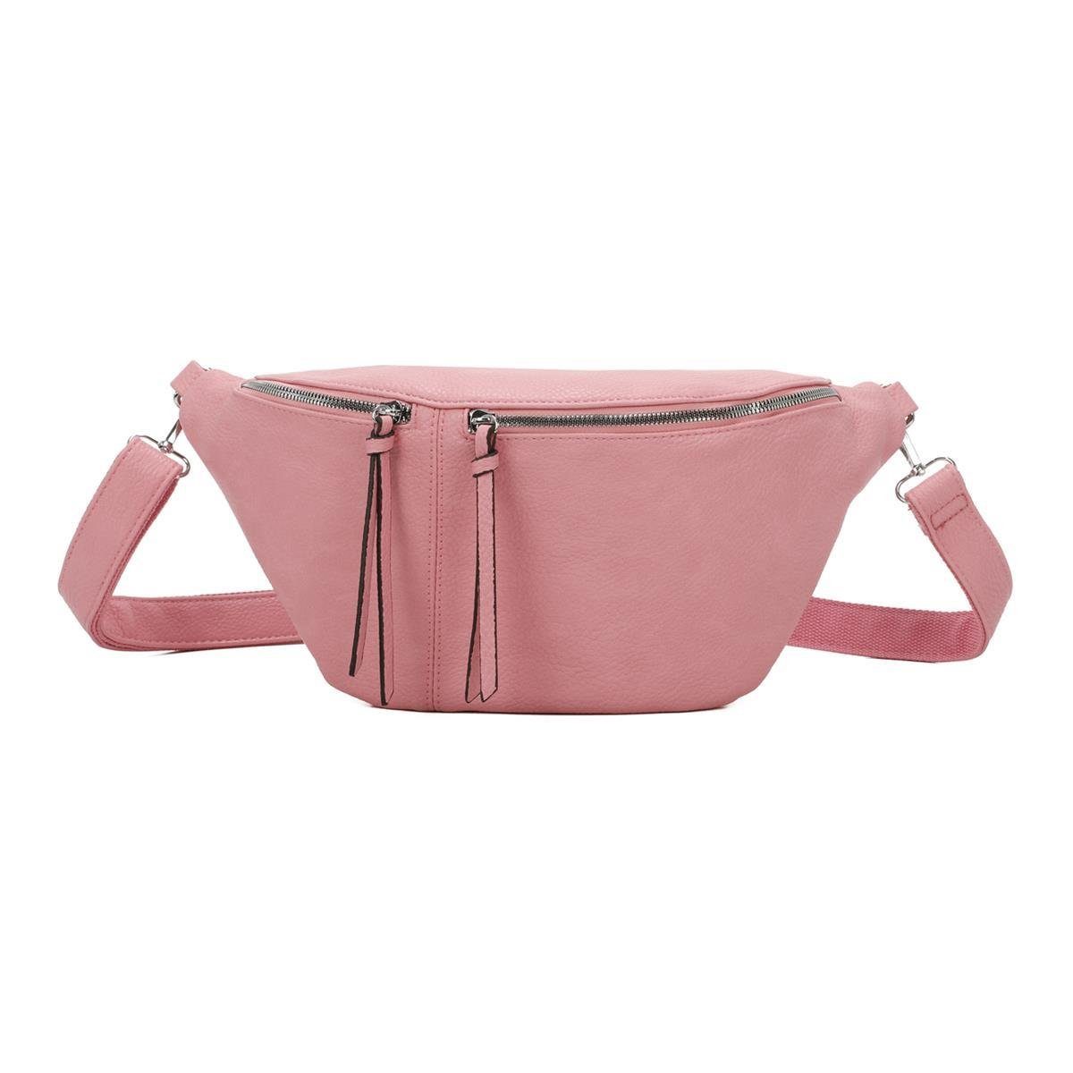 Schultertasche Damen XL Tasche Slingntasche Brusttasche CrossBody