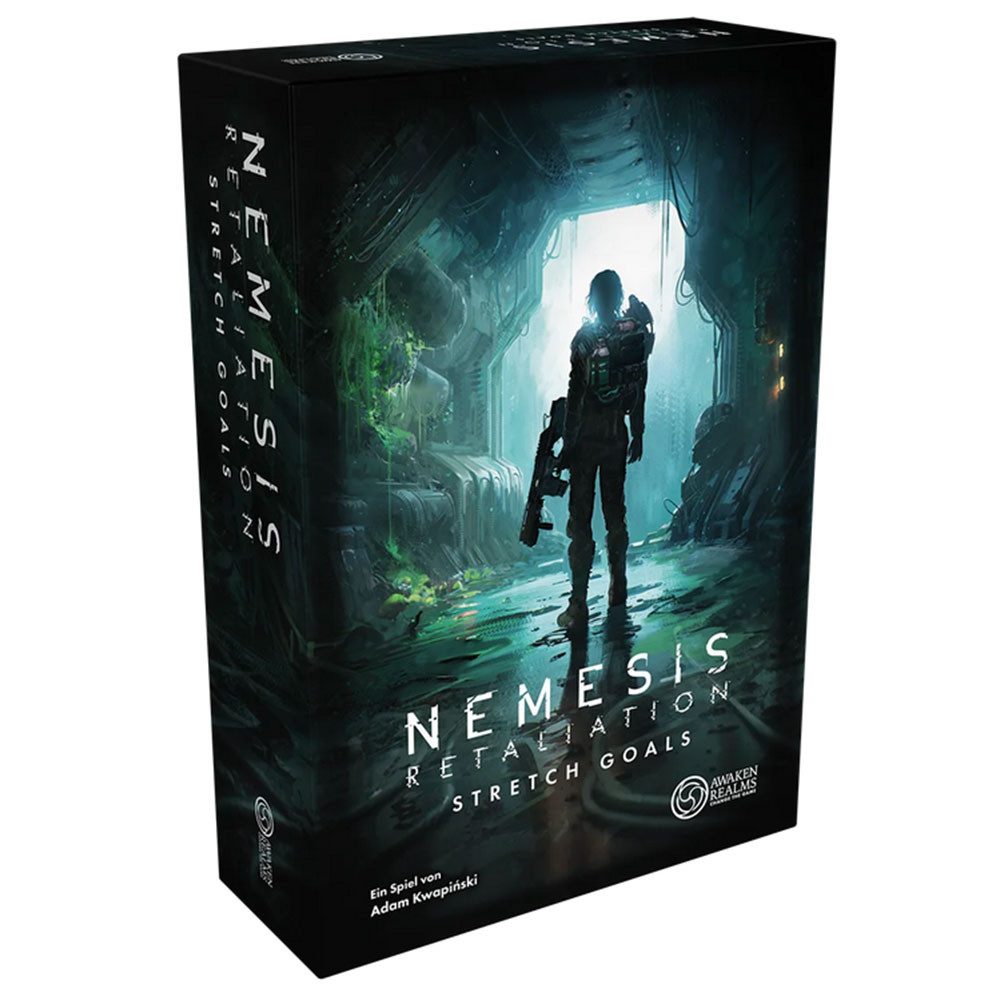 Awaken Realms Spiel Nemesis Retaliation Stretch Goals (DE) - Erweiterung mit Miniaturen, Miniaturen, Horror, Sci-Fi