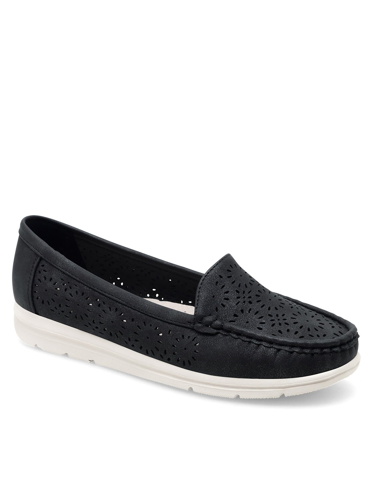 Clara Barson Mokassins KFB22SH002 Schwarz Mokassin günstig online kaufen