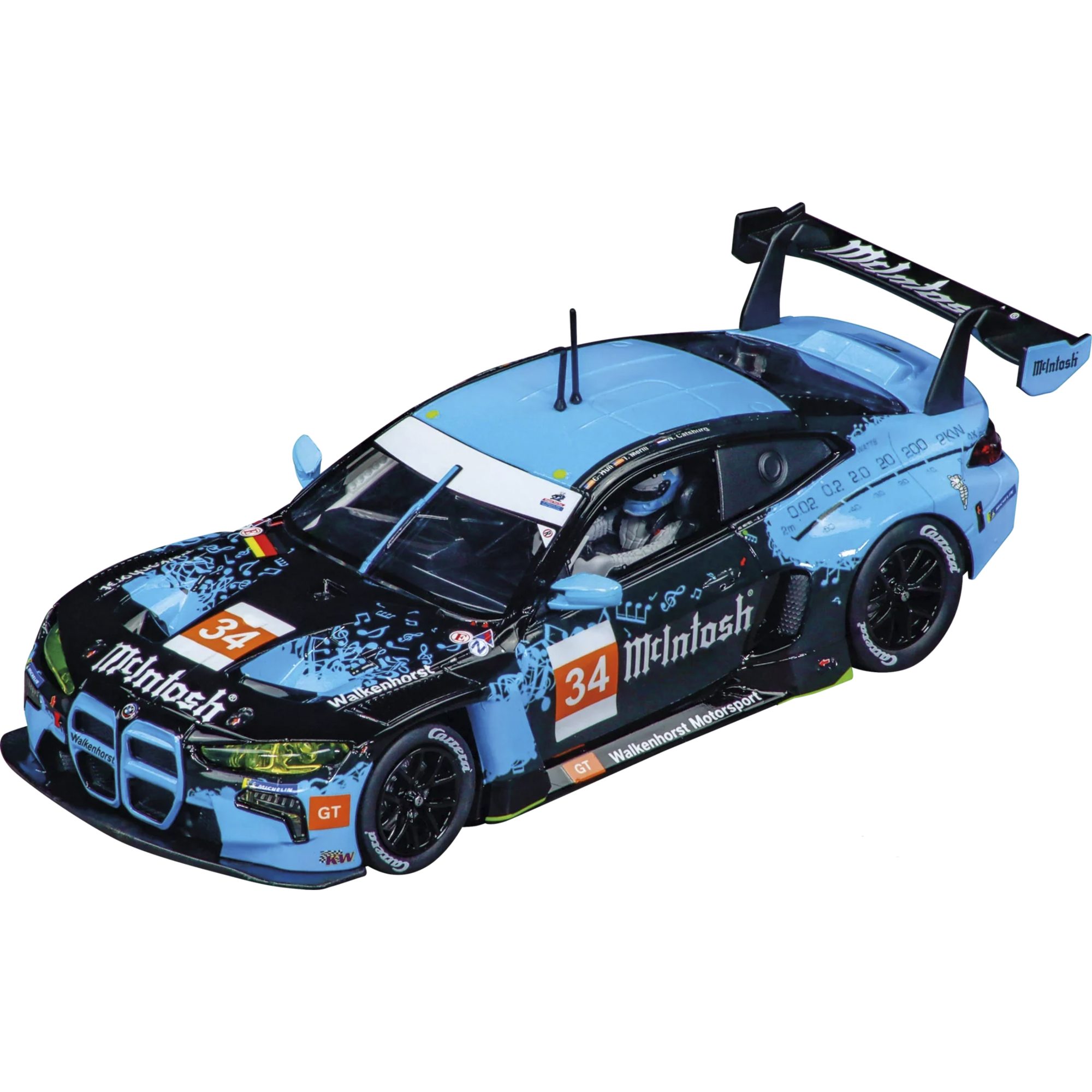 Carrera® Rennbahn-Auto Carrera HYBRID BMW M4 GT3 "Walkenhorst Motorsport, No.34", Rennwagen