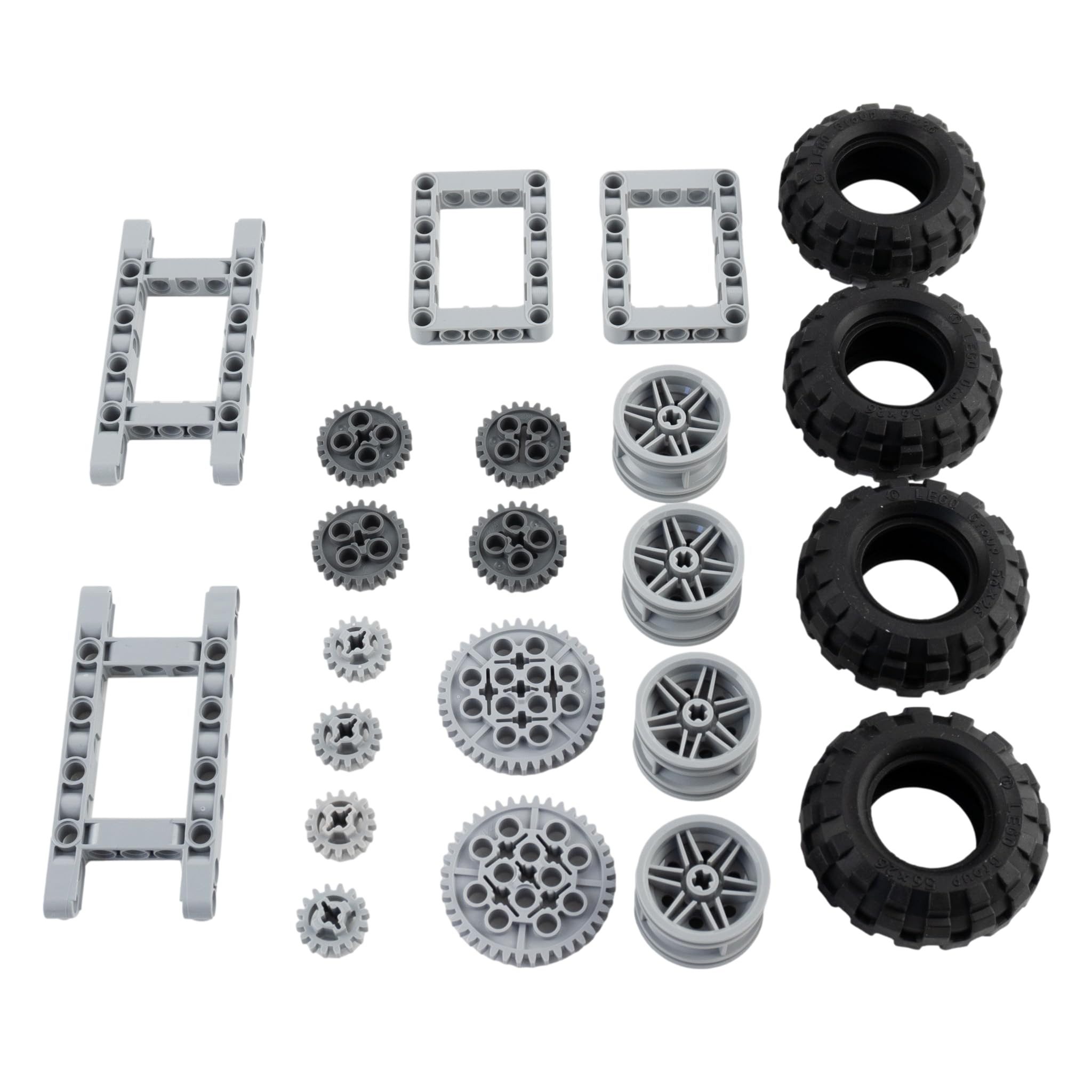 LEGO® Education Mindstorms Power-Set - Räder Zahnräder - Teile 22x Spielbausteine