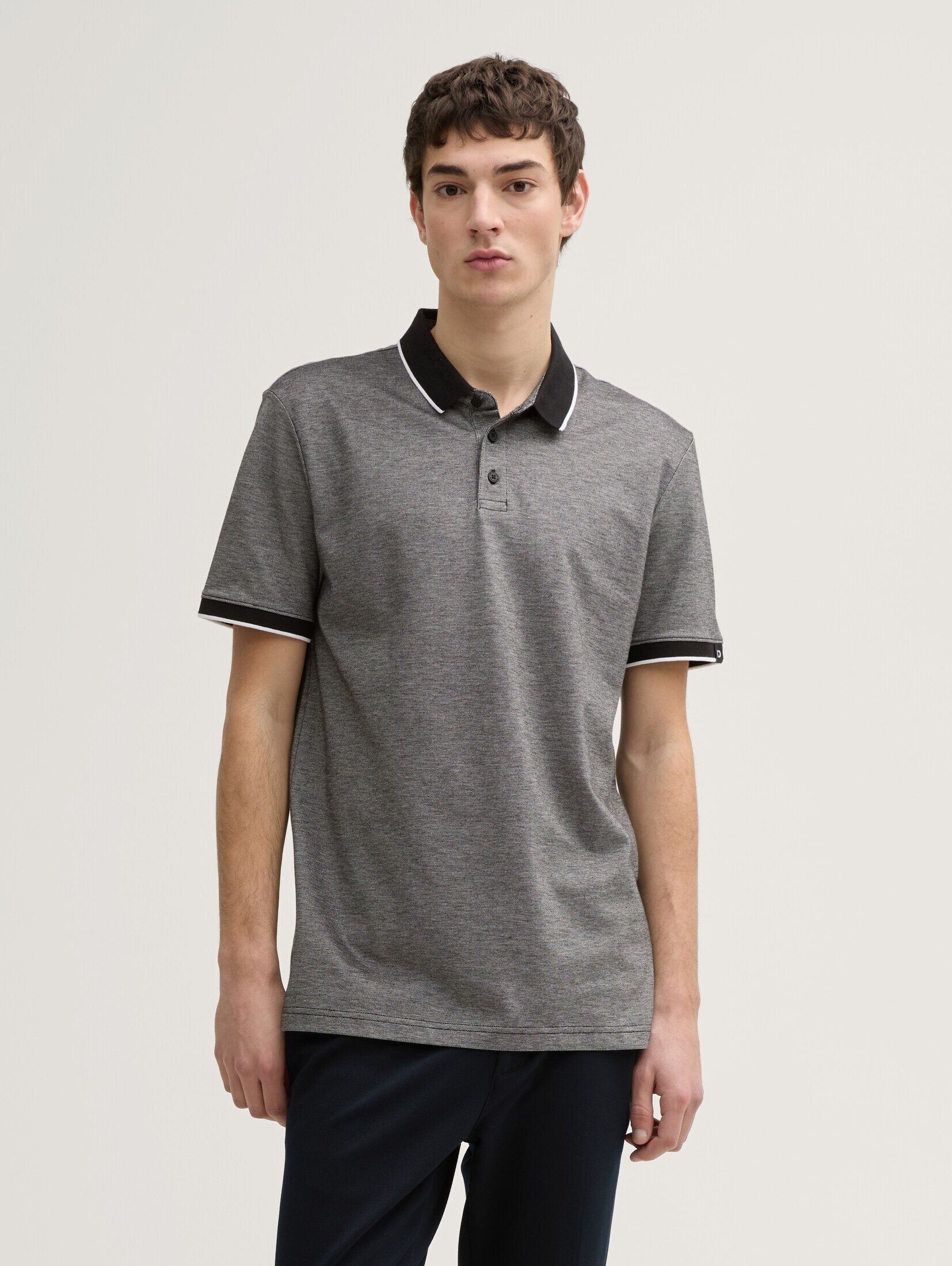 TOM TAILOR Denim Poloshirt Piqué Poloshirt günstig online kaufen