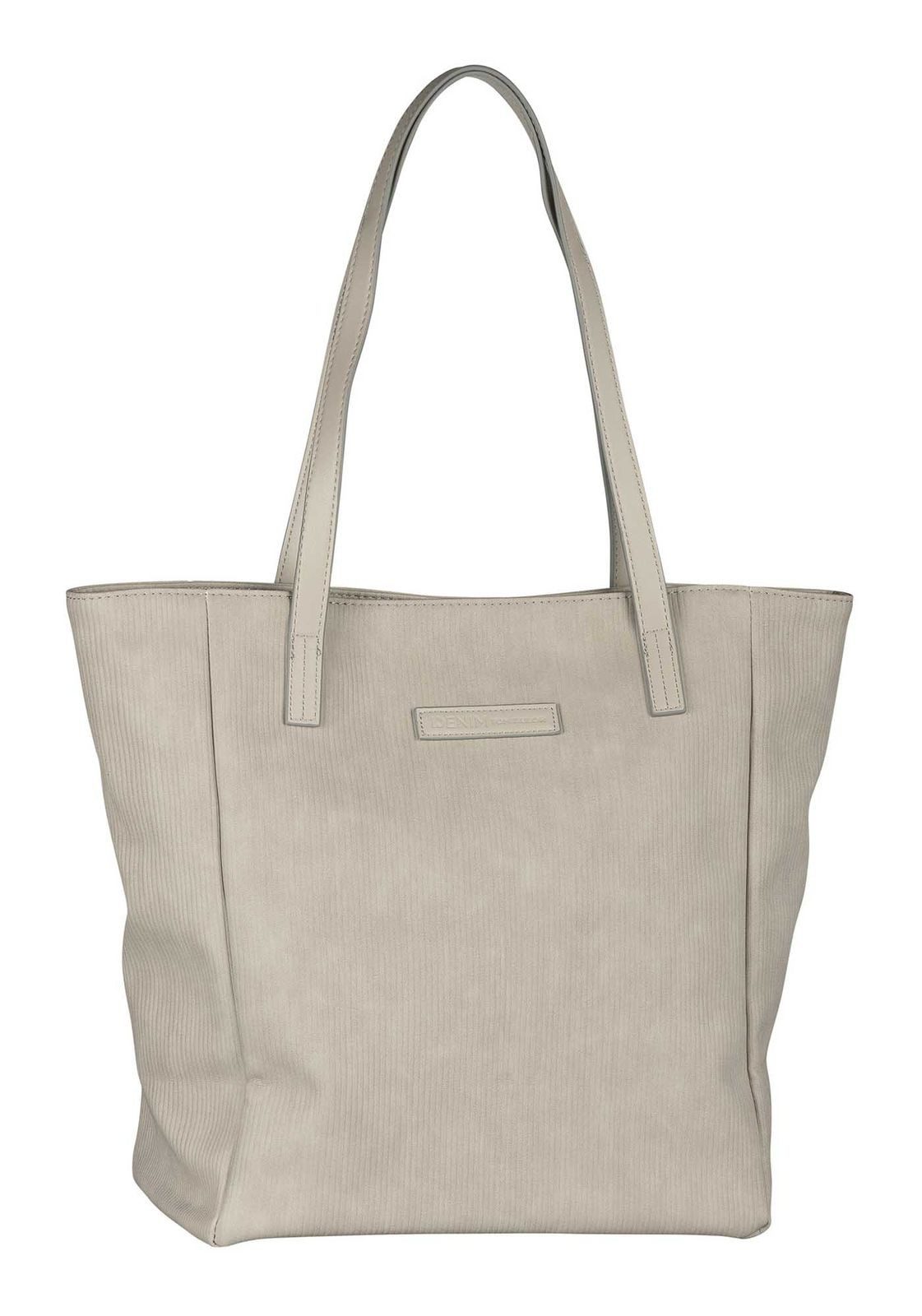 TOM TAILOR Zena Shopper Uomo: Borsa Sportiva In Similpelle E Tessuto, Capiente E Pratica. Perfetta Per Il Lavoro O Il Tempo Libero.