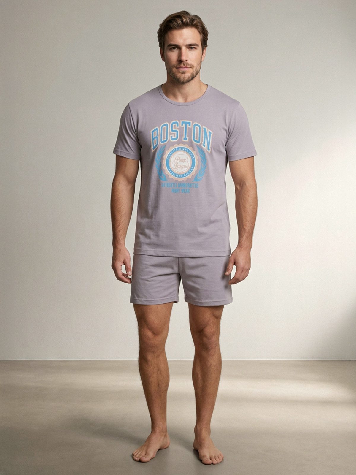 Henry Terre Shorty Pyjama Set Kurz - Paul Boston