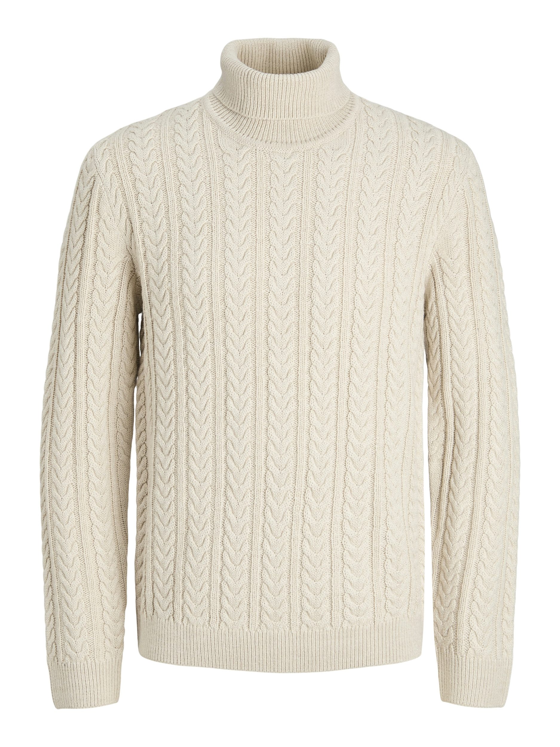 Strickpullover JPRBLUSEAN KNIT CABLE ROLL NECK
