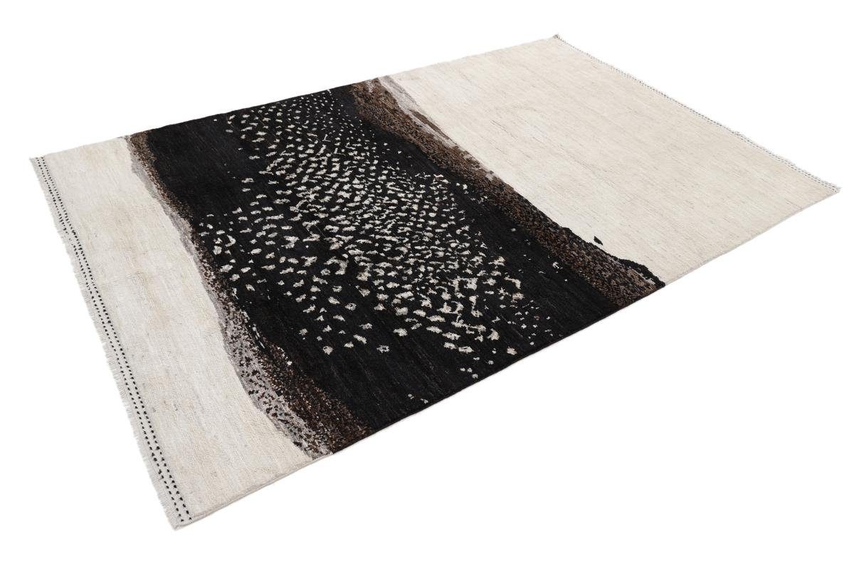 Orientteppich Trading, rechteckig, 197x306 Berber Orientteppich, mm Moderner Ela Design 20 Handgeknüpfter Nain Höhe: